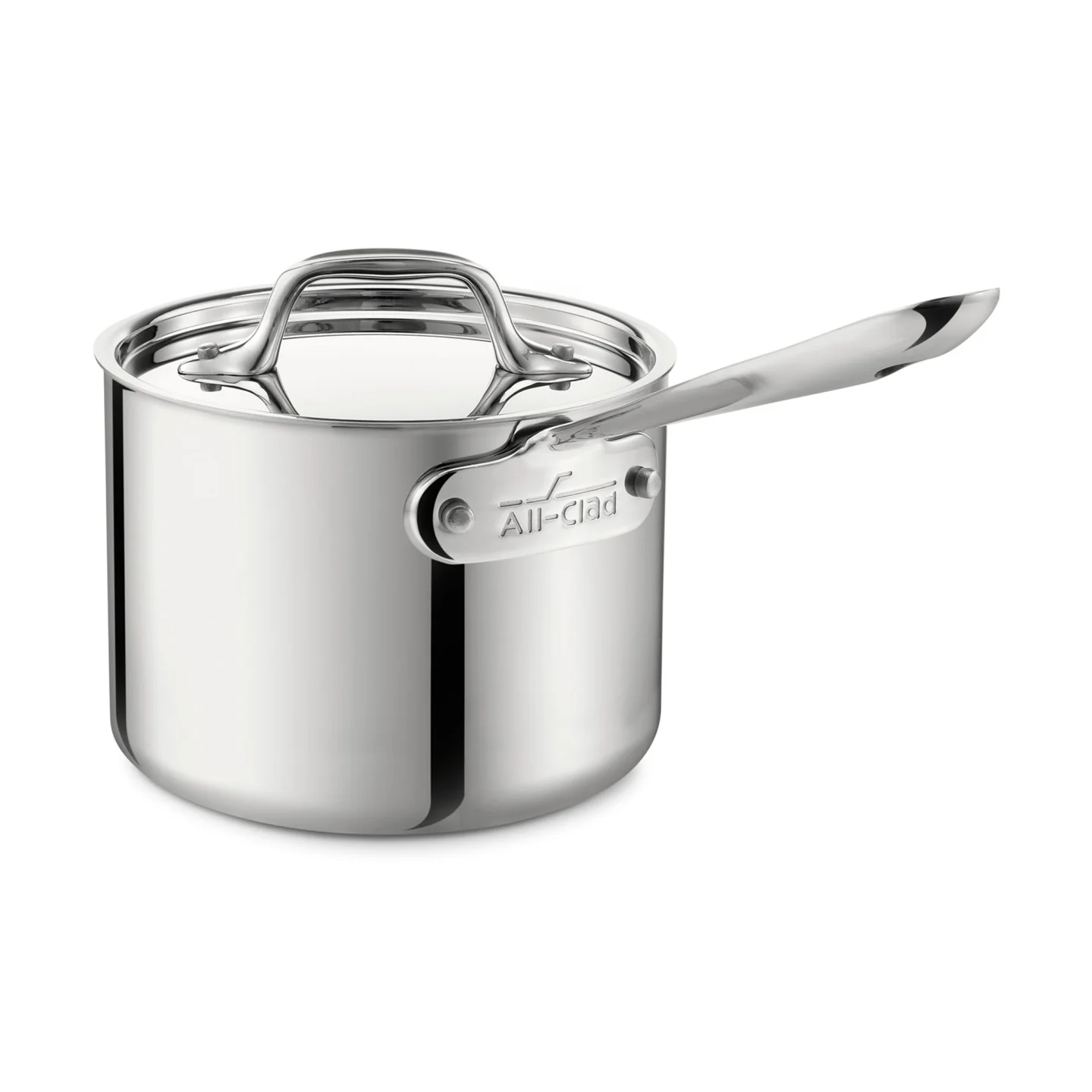 All-Clad D3 / TriPly Deep Saucepan with Lid - Image 4