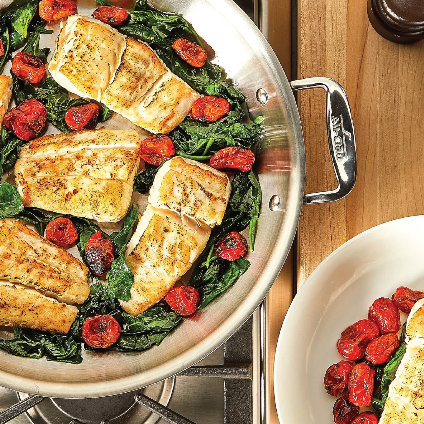 All-Clad D3 / TriPly Universal Pan with Lid / 3Qt - Image 4