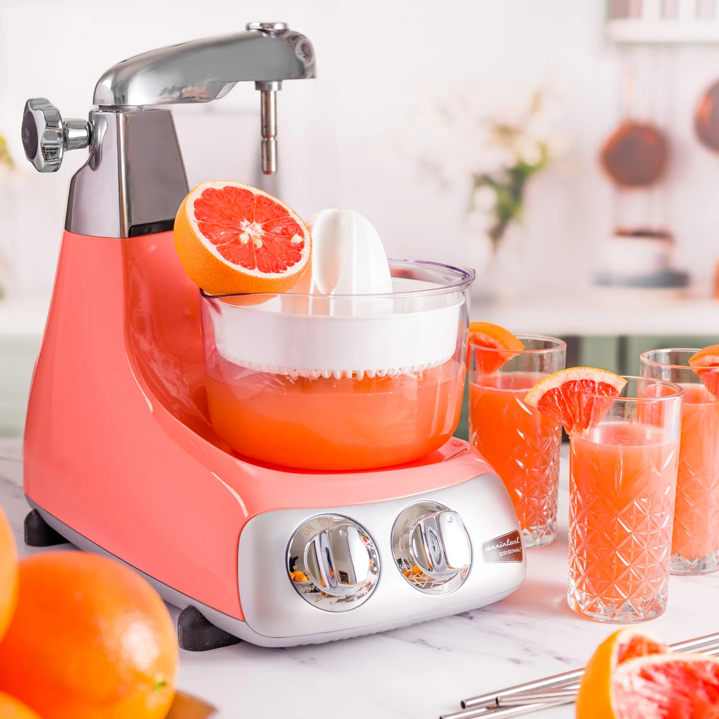 Ankarsrum Assistent Original Food Mixer / Coral Crush - Image 4
