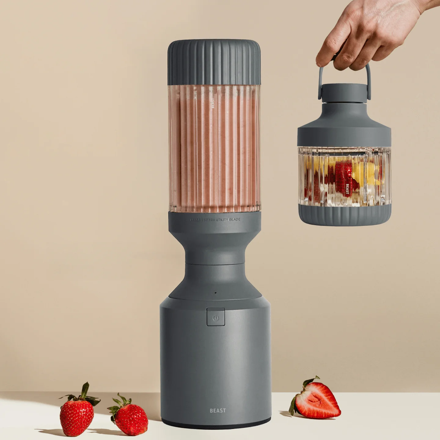 Beast Mega Blender 1200 Plus / Charcoal - Image 4