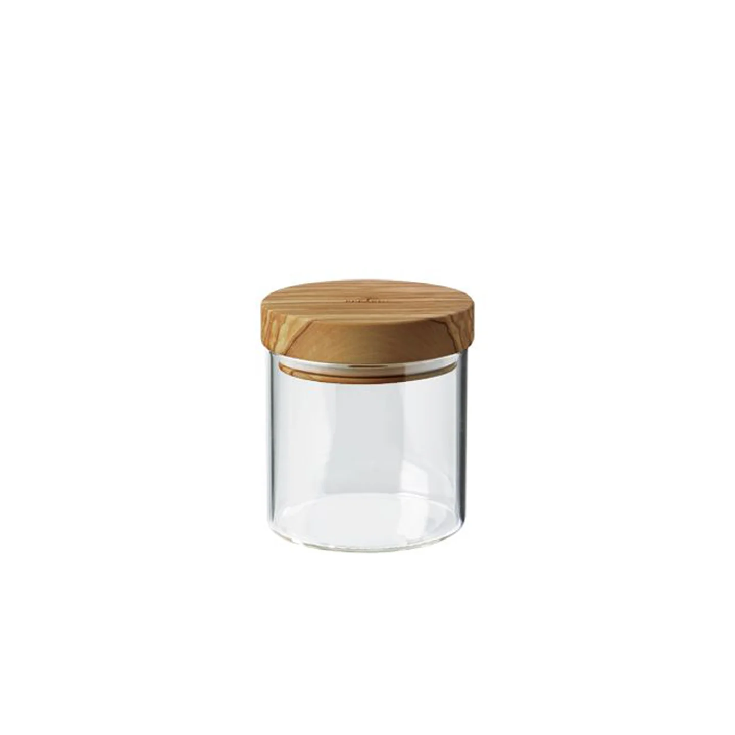 Berard Olivewood Glass Storage Jar with Olivewood Lid - Image 4