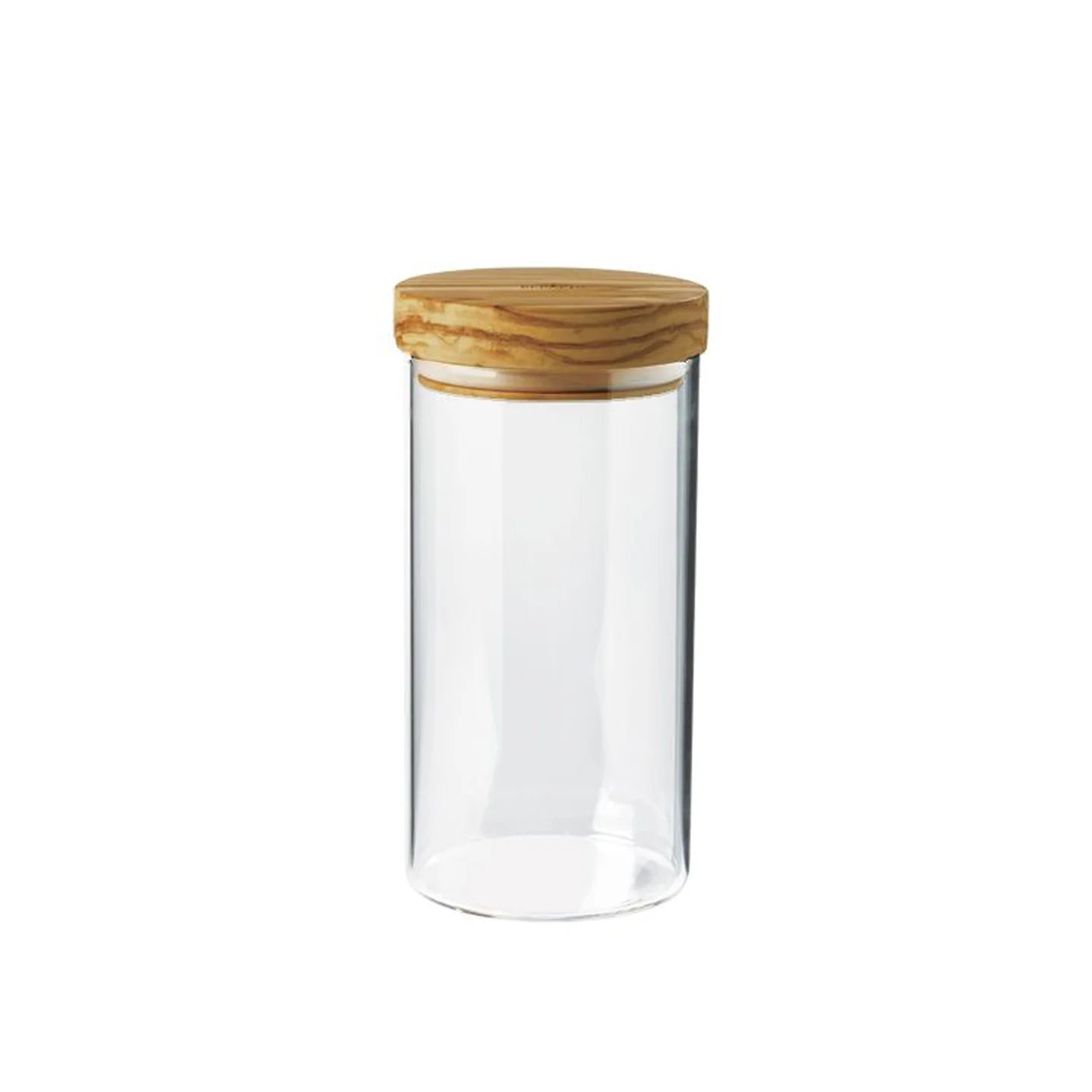 Berard Olivewood Glass Storage Jar with Olivewood Lid - Image 5