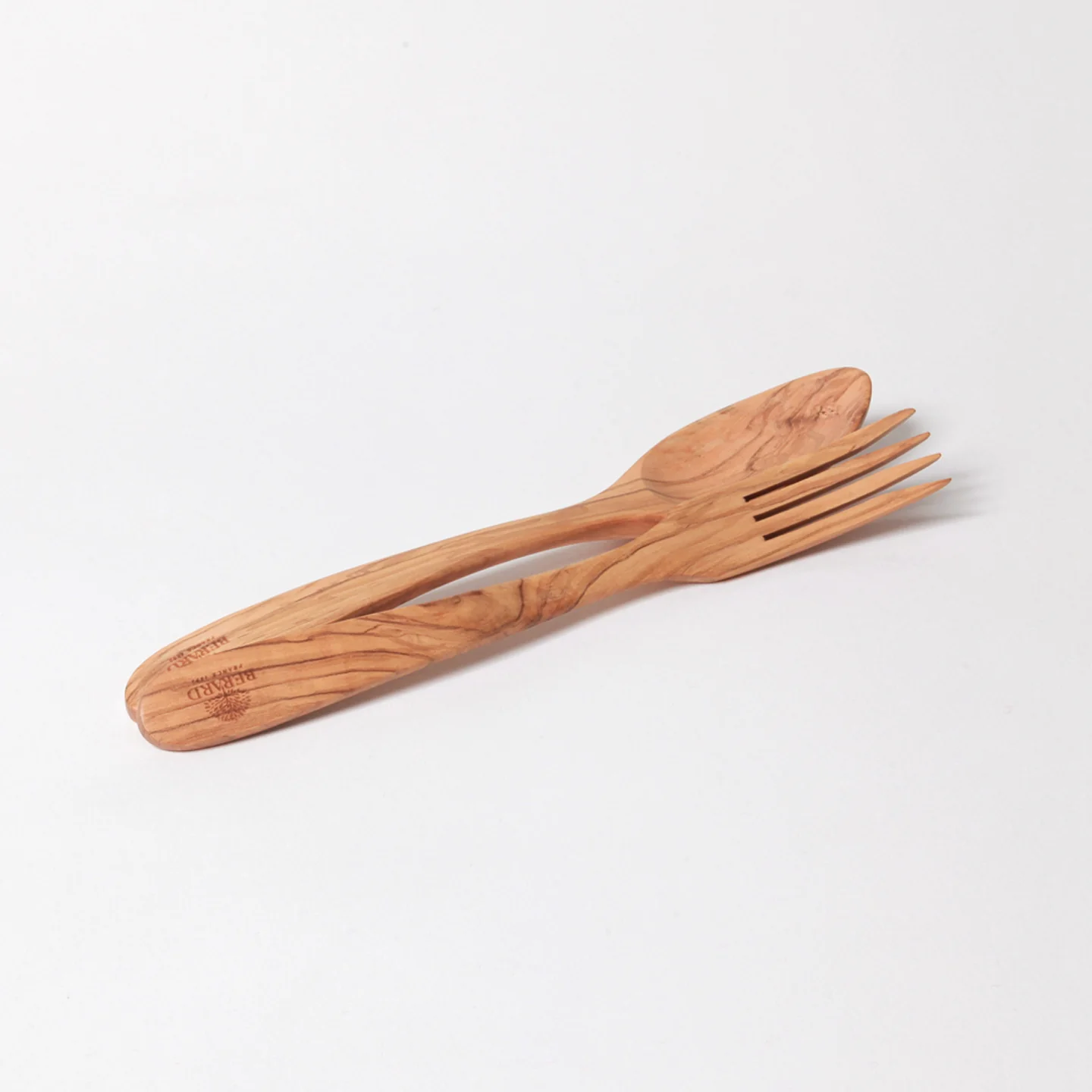Berard Olivewood Salad Servers Parisien - Image 2