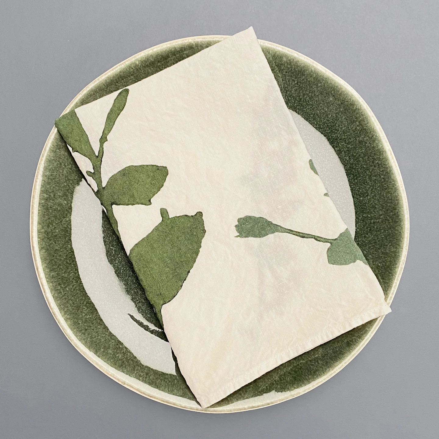 Bertozzi Linen Napkin 45x45cm / Pack of 4 / Giardino * - Image 3