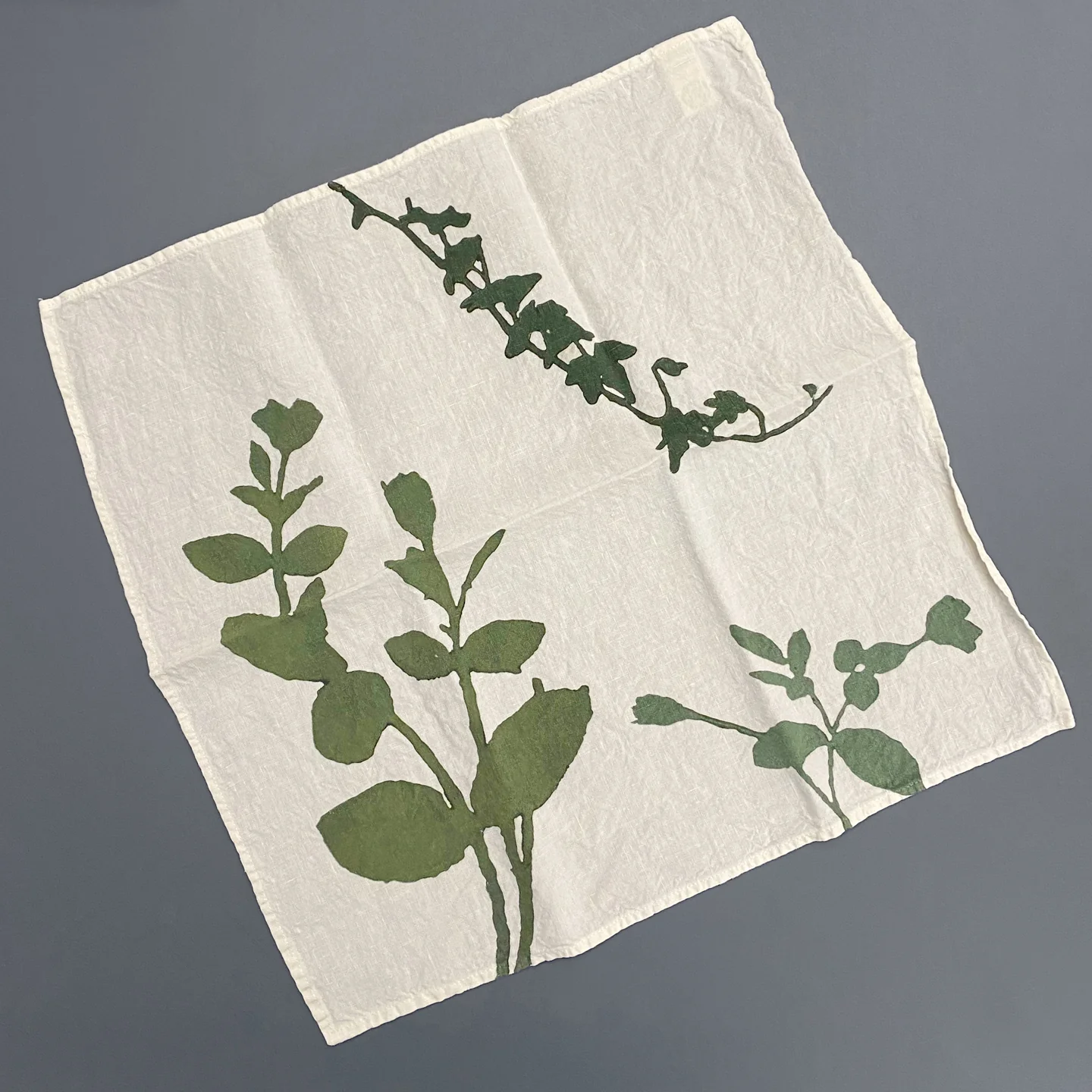 Bertozzi Linen Napkin 45x45cm / Pack of 4 / Giardino * - Image 4