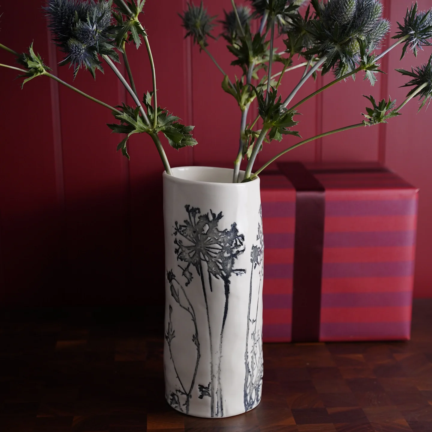 Bertozzi Vase / Porcelain / 25cm / Pratoline - Image 2