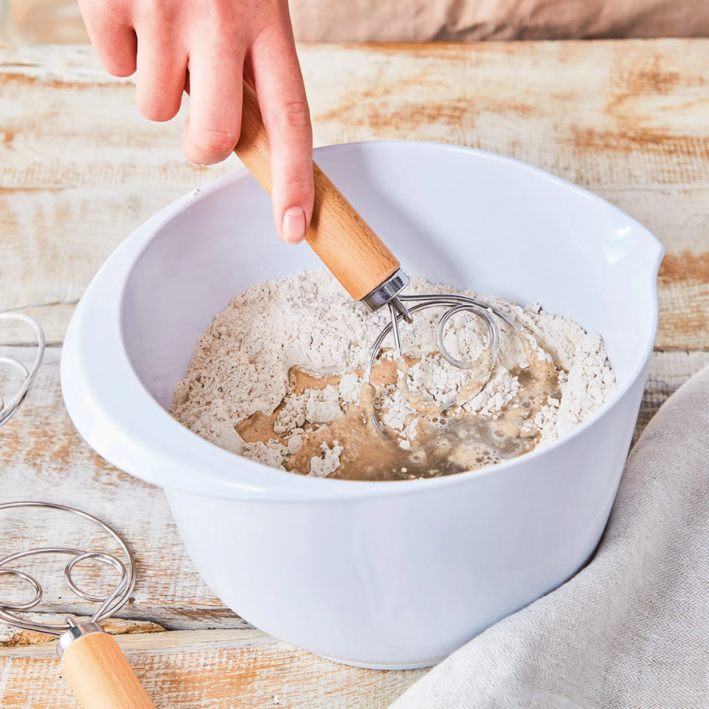 Birkmann Laib & Seele Danish Dough Whisk - Image 3