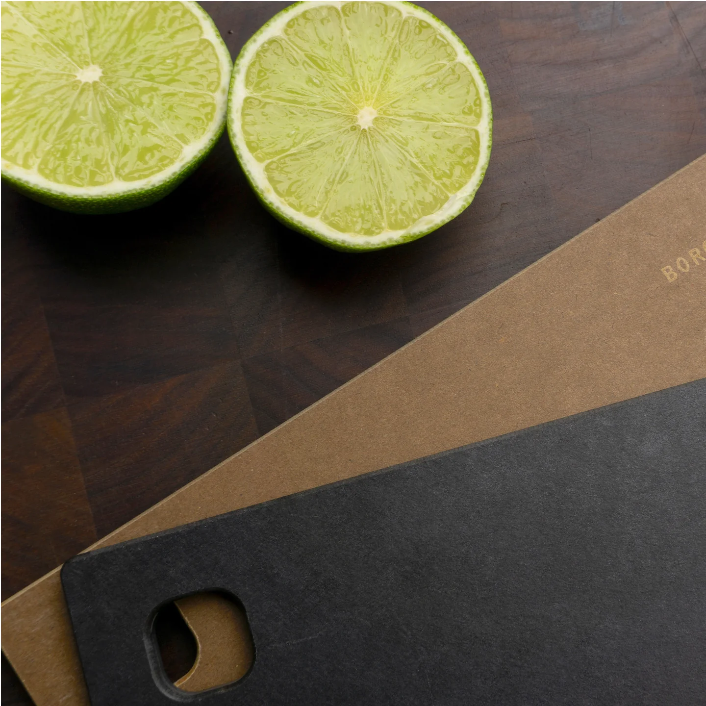 Borough Kitchen Chopping Board Set of 3 / Brown - Image 6