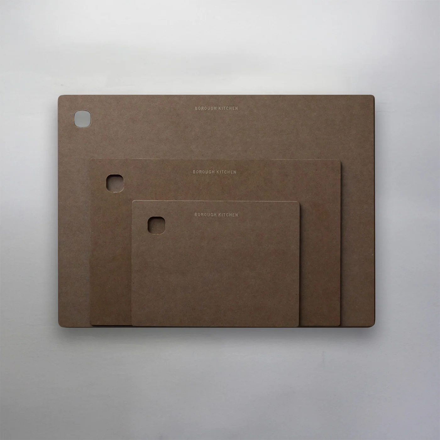 Borough Kitchen Chopping Board Set of 3 / Brown - Image 7