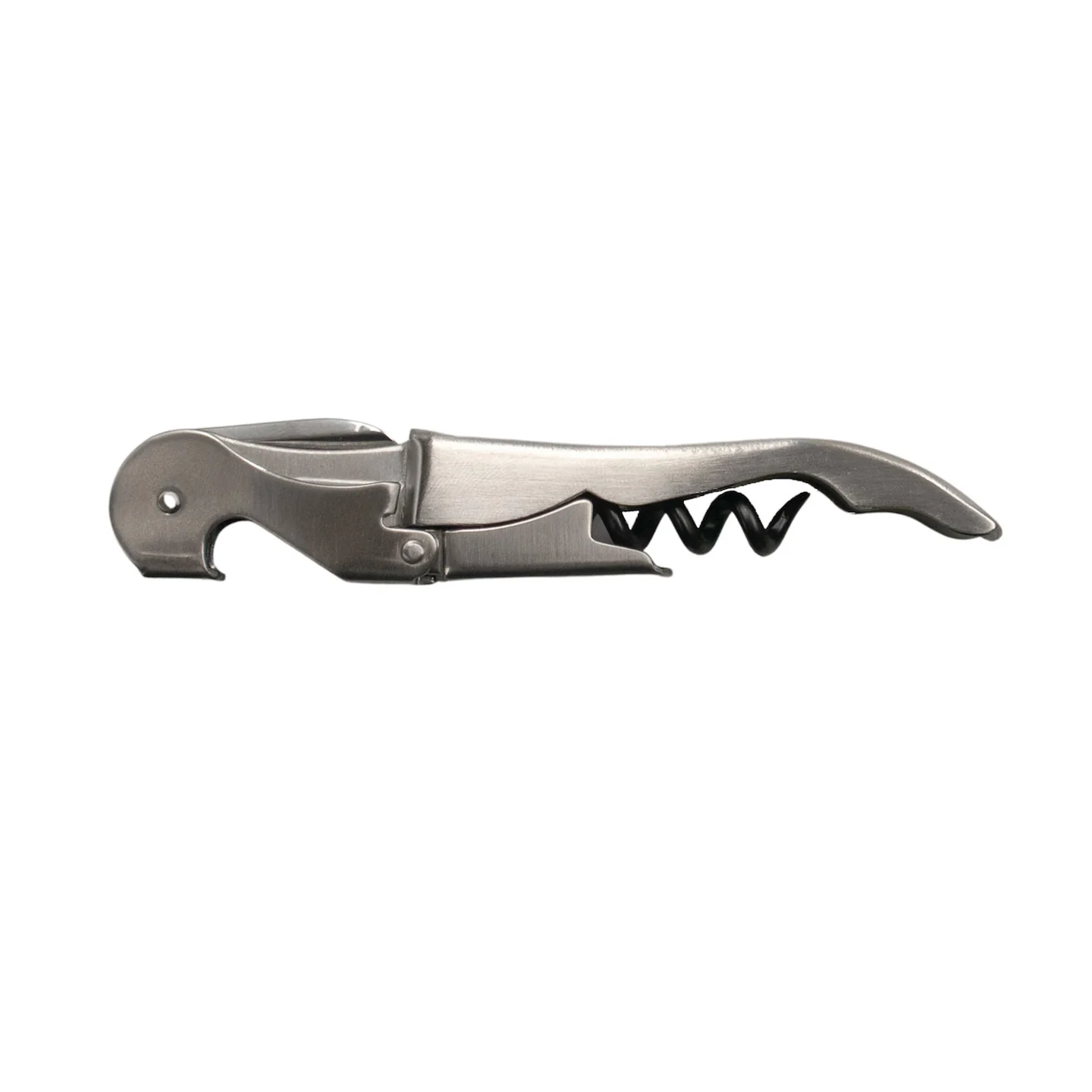 Borough Kitchen Double Lever Corkscrew / Brushed Steel - Image 3