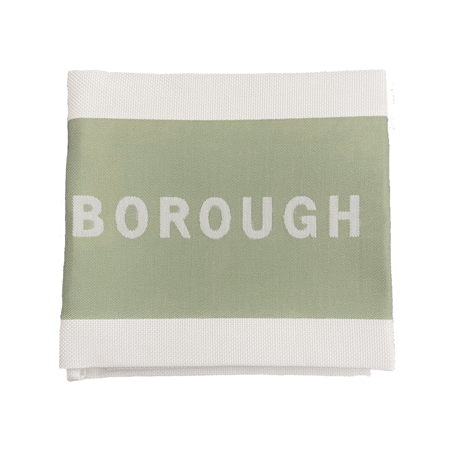 Borough Kitchen French Jacquard Tea Towel / Pack of 3 / Sage - Image 3