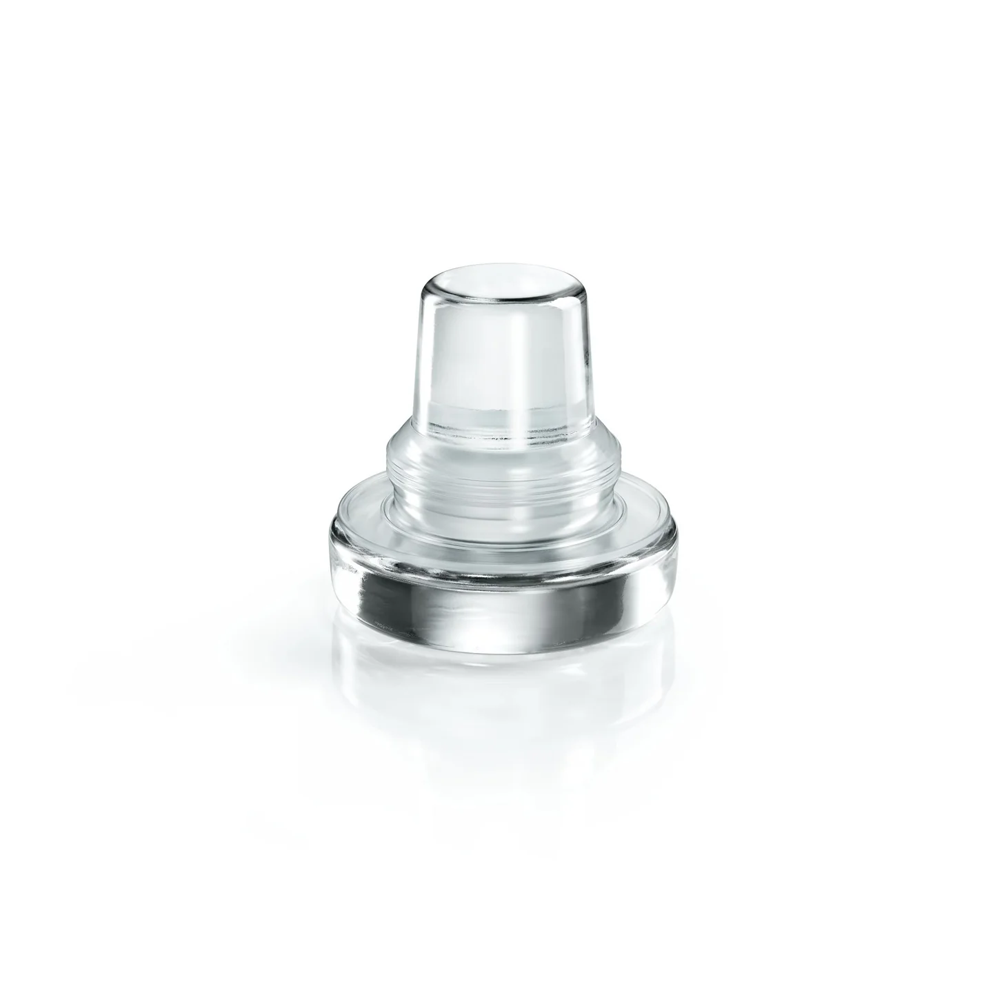 Borough Kitchen Glass Wine Bottle Stopper / Clear - Image 3