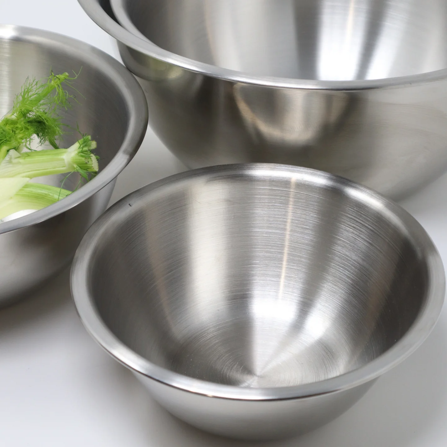 Borough Kitchen Stainless Steel Mixing Bowls / Set of 6 - Image 3