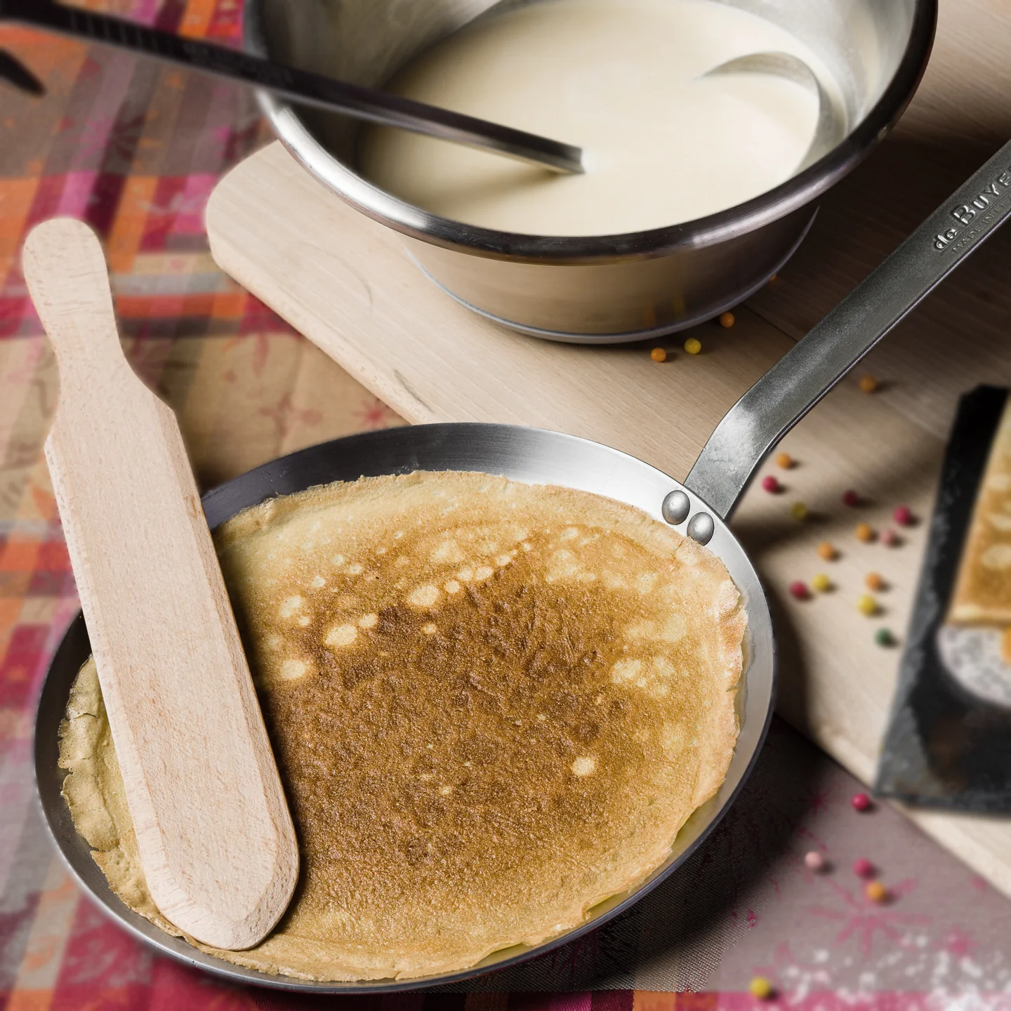 De Buyer Mineral B Crepe Pan - Image 2