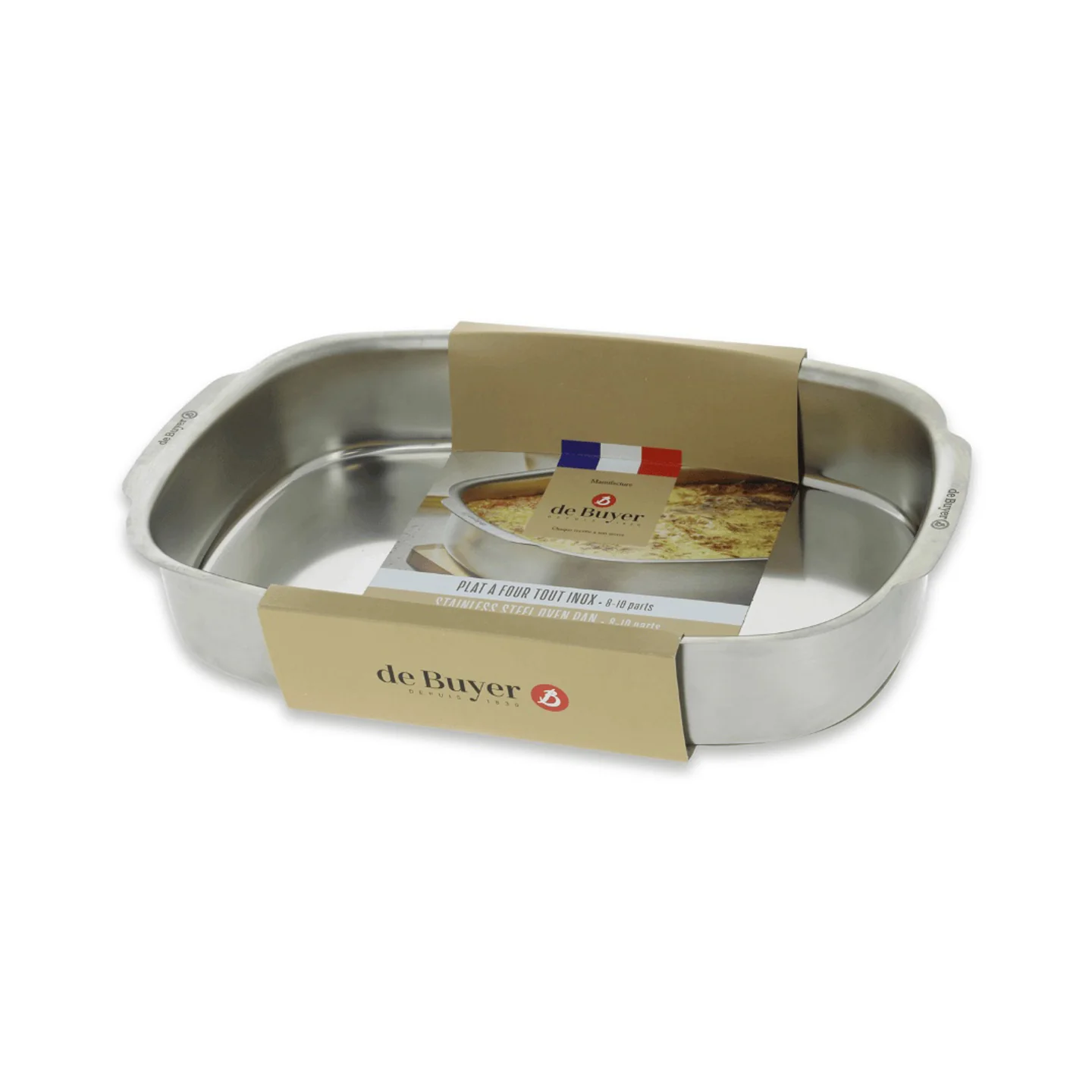 De Buyer Stainless Steel Roasting Pan - Image 8