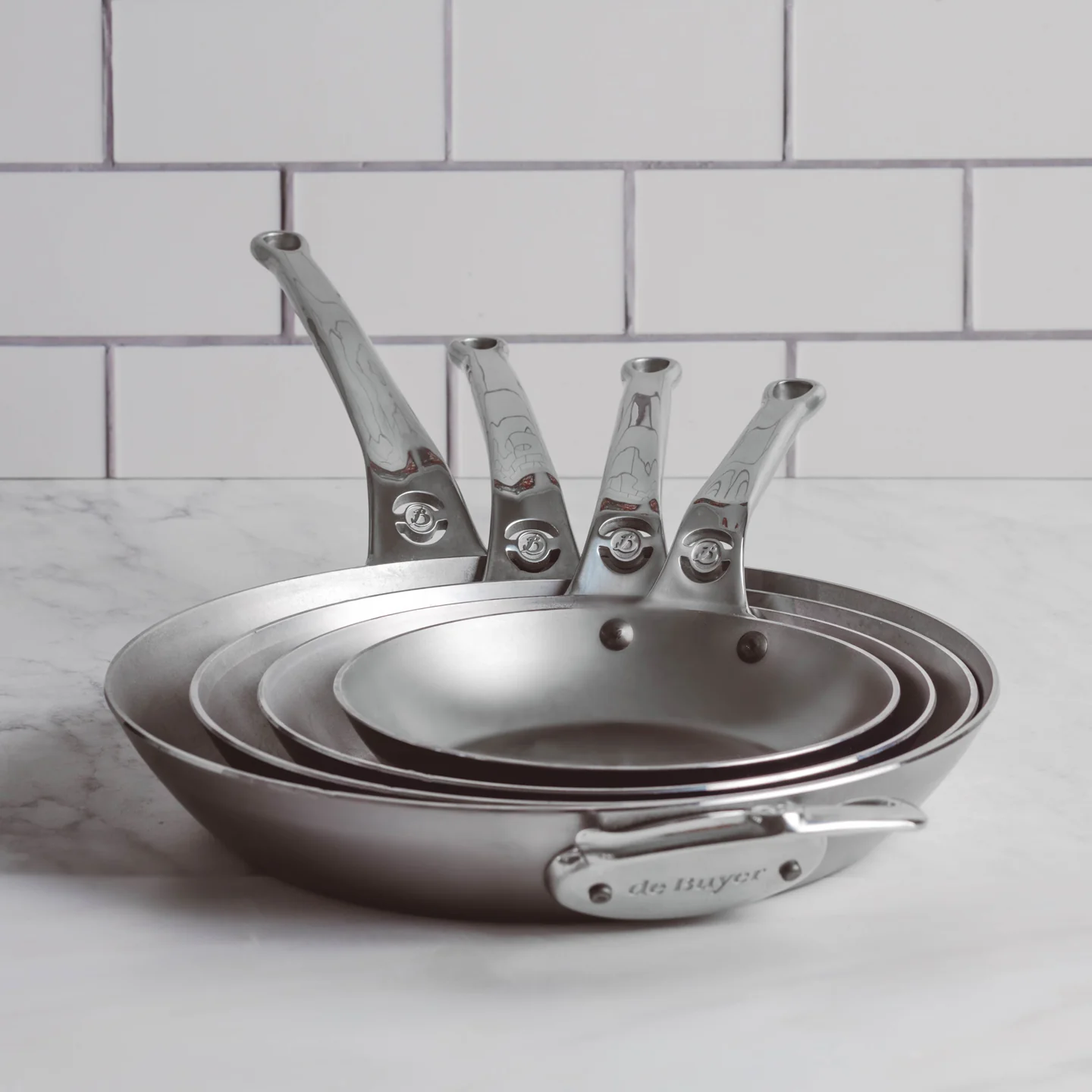 De Buyer Mineral B Pro Frying Pan - Image 2