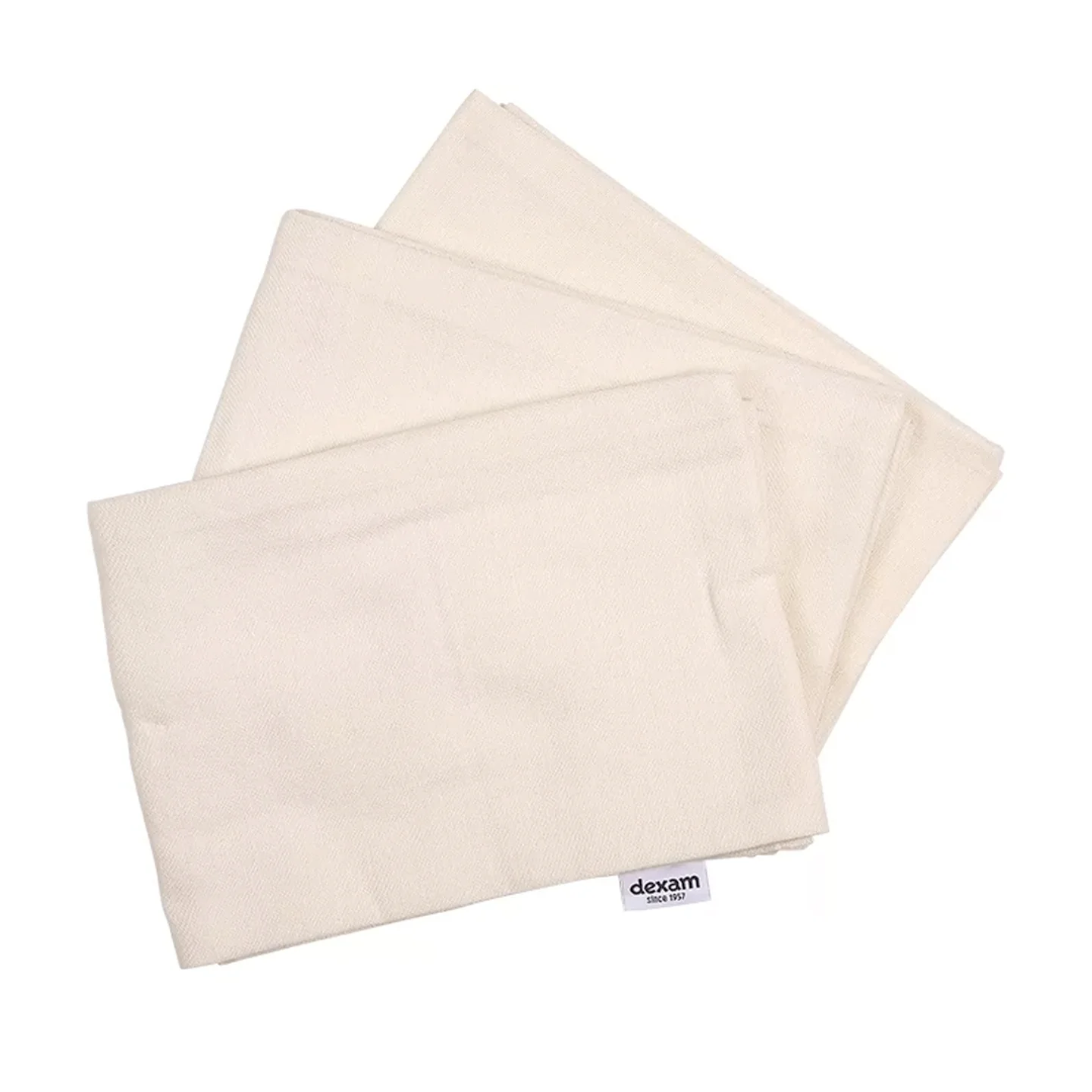 Dexam Flour Sack Towels / Set of 3 / Natural - Image 2