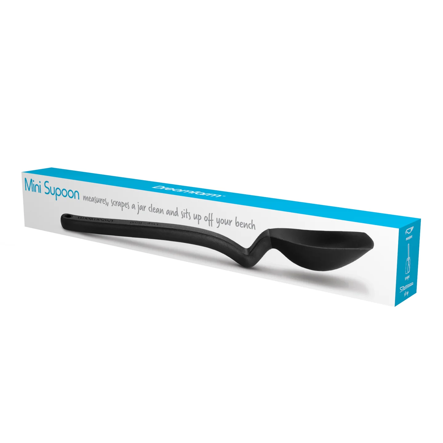 Dreamfarm Mini Supoon Silicone Spoon / Black - Image 5