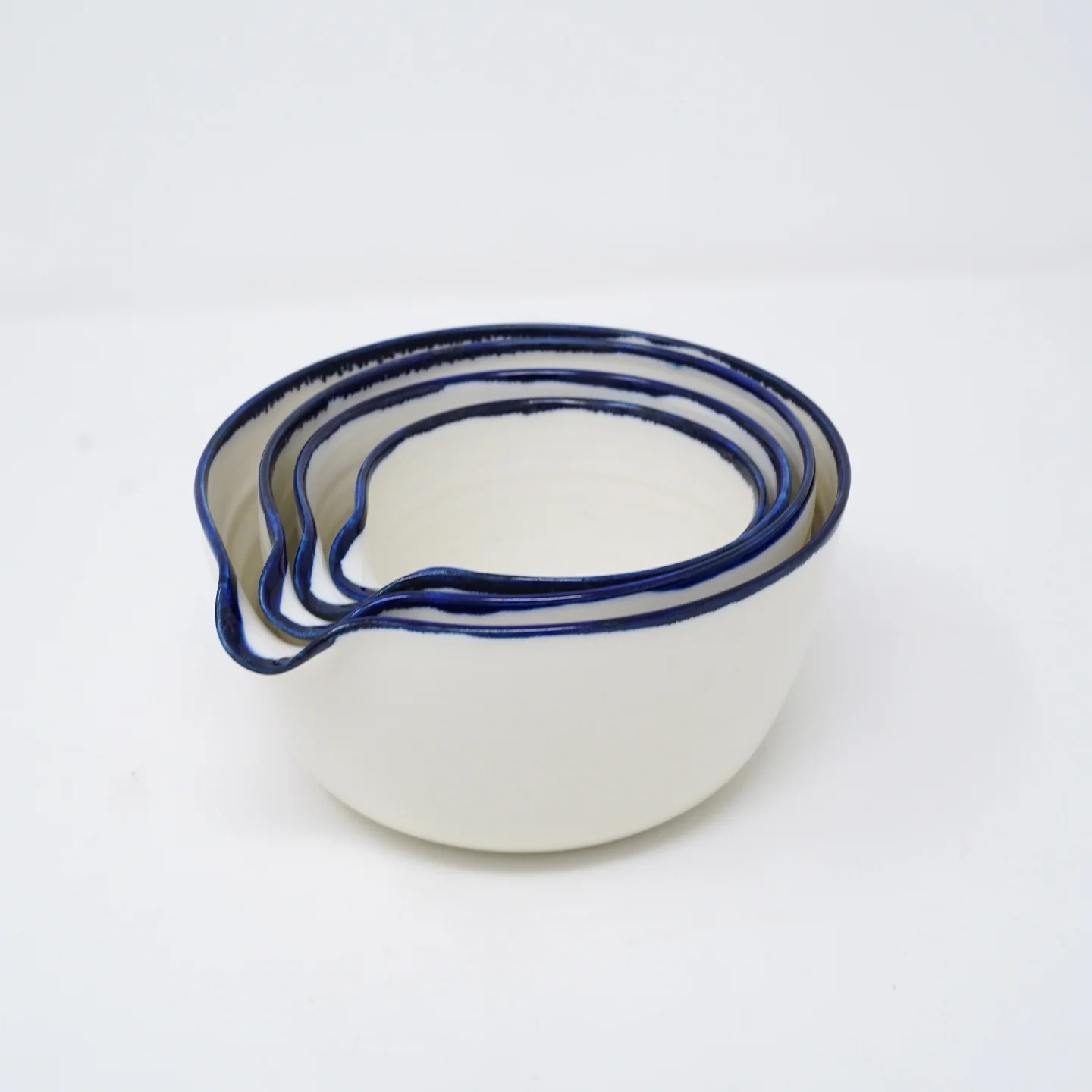Mihaly & Edit Nesting Bowl Set / Set of 4 / Blue - Image 2