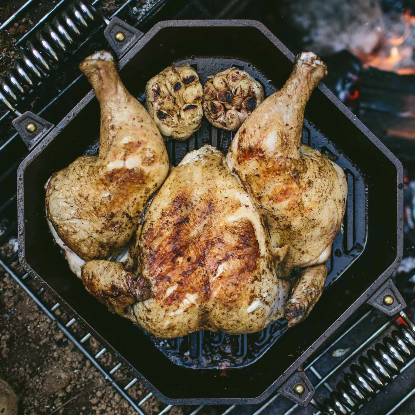 Finex Cast Iron Grill Pan with 2 Handles 30cm (12inch) - Image 4