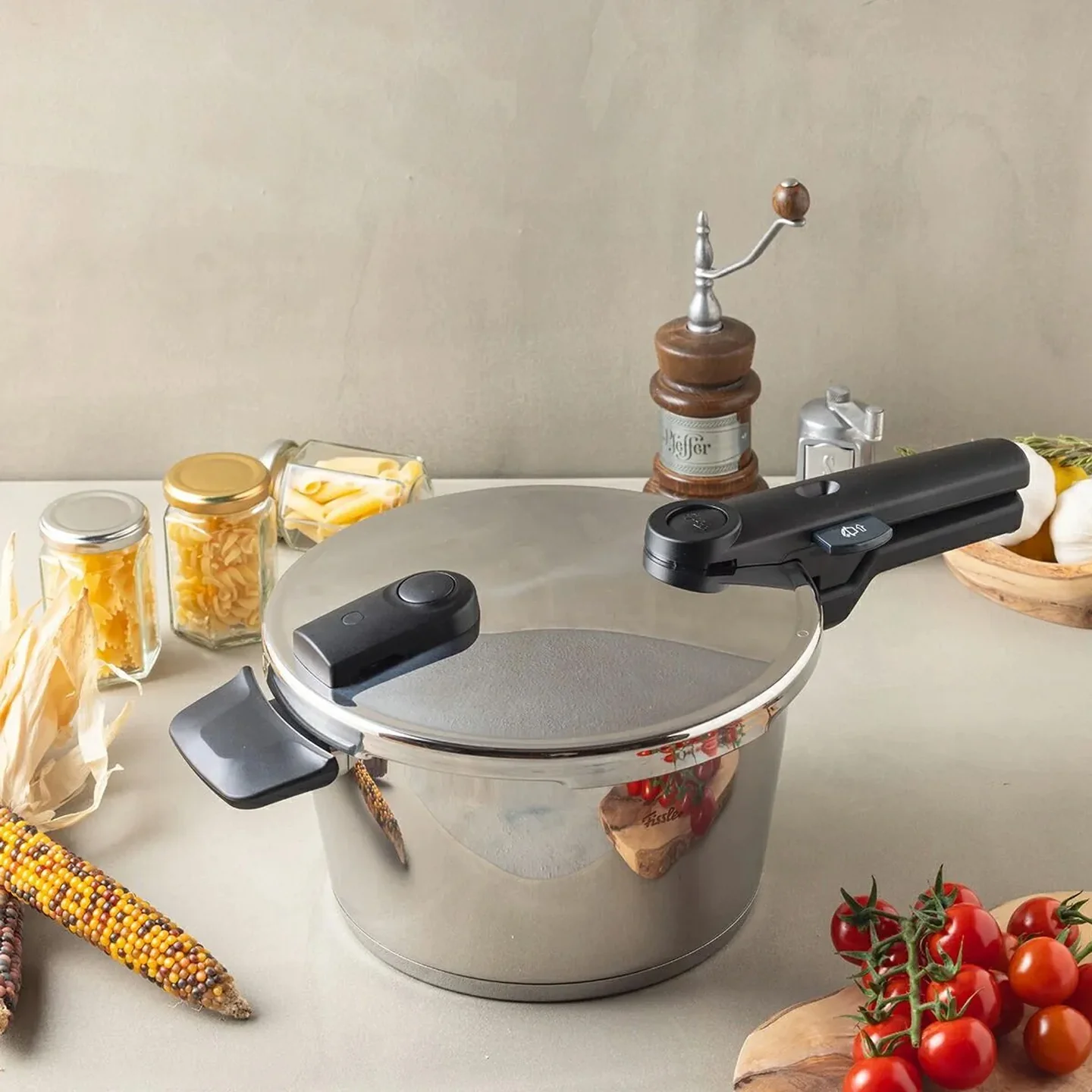 Fissler Vitaquick Premium Pressure Cooker with Insert / 22cm - Image 2