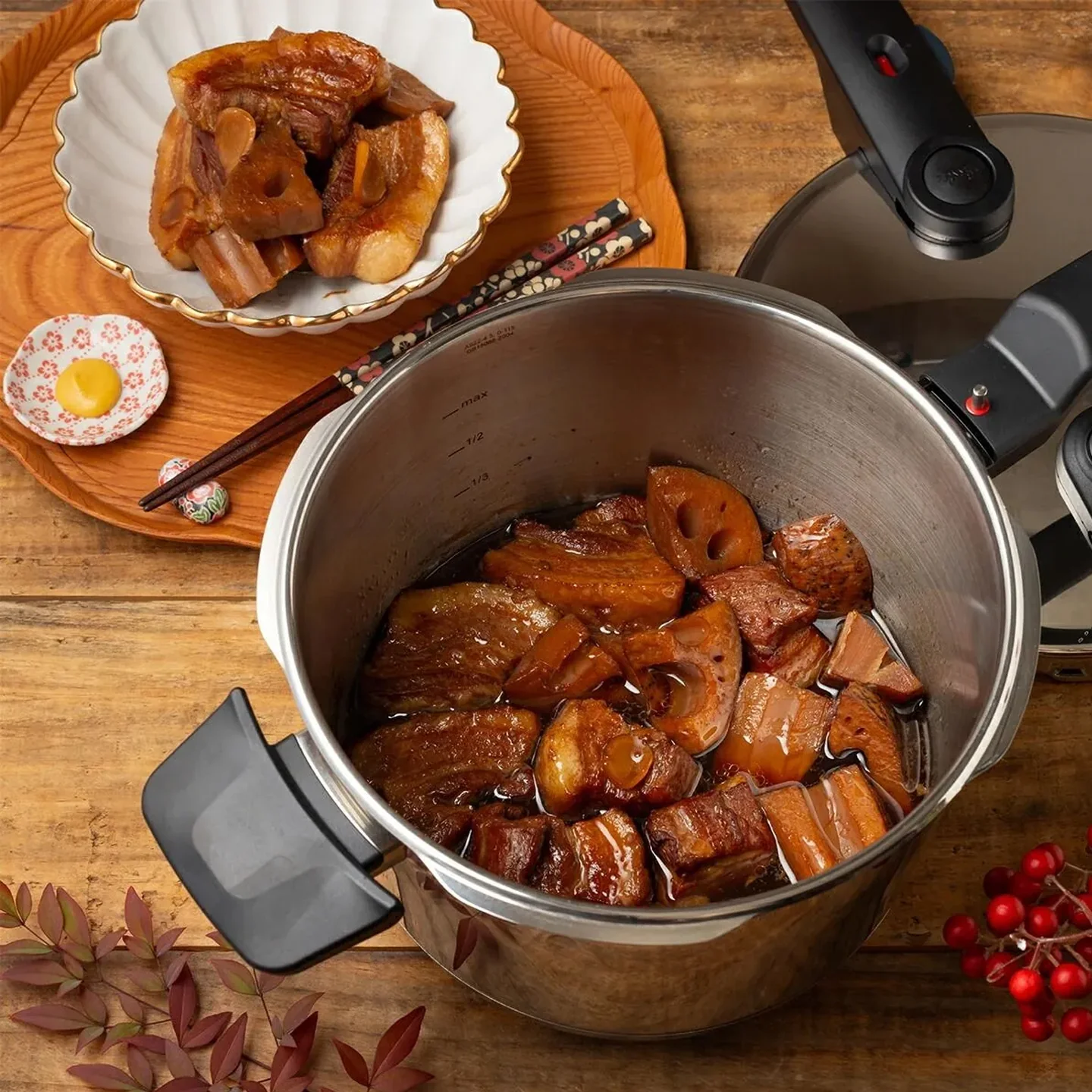 Fissler Vitaquick Premium Pressure Cooker with Insert / 22cm - Image 9