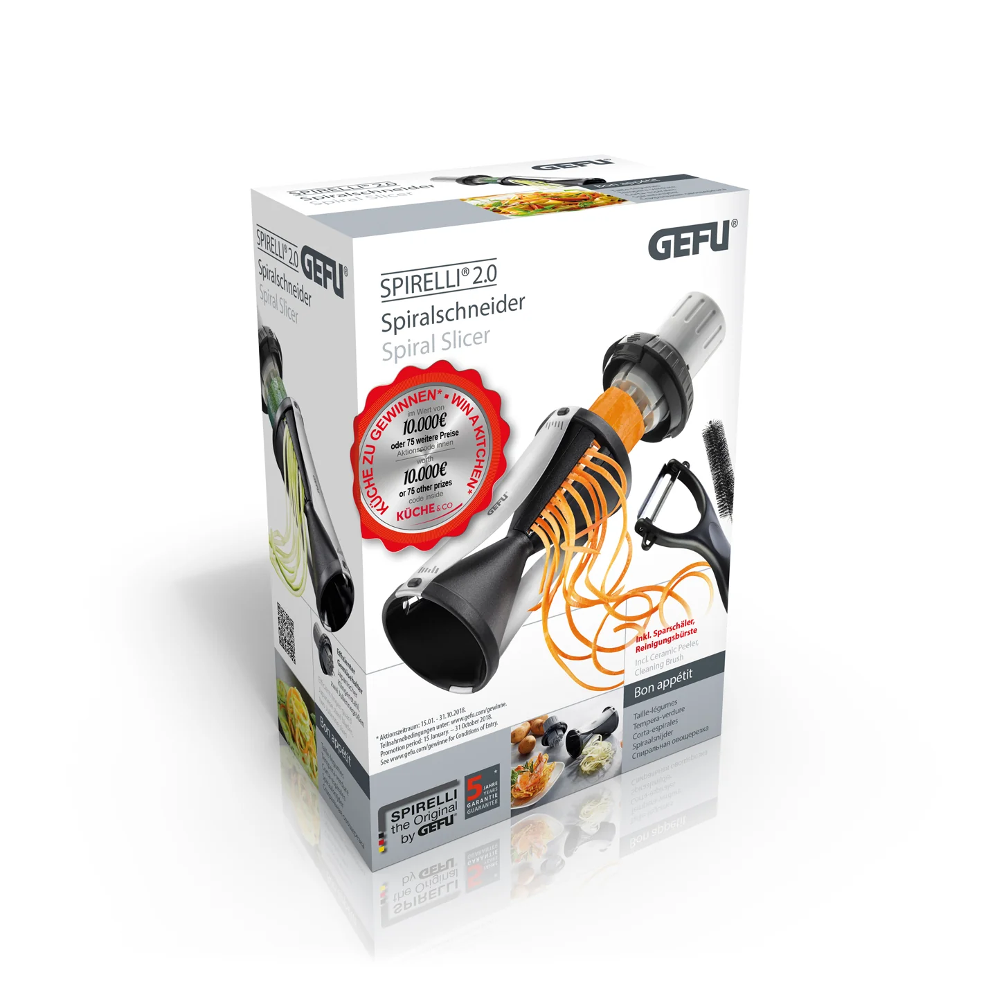 Gefu Spirelli 2.0 Spiral Slicer / Spiraliser - Image 5