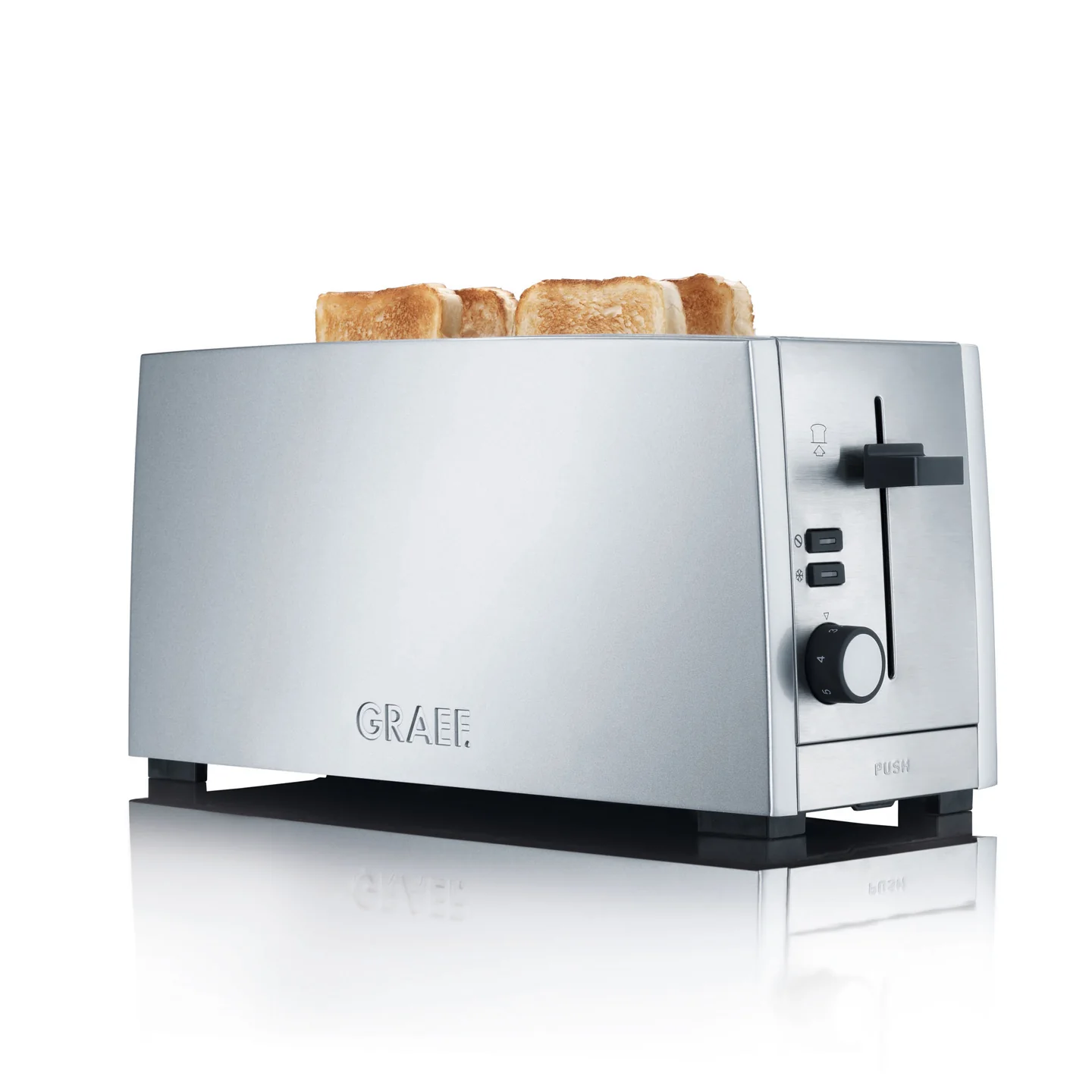 Graef 4-Slice Toaster / Stainless Steel