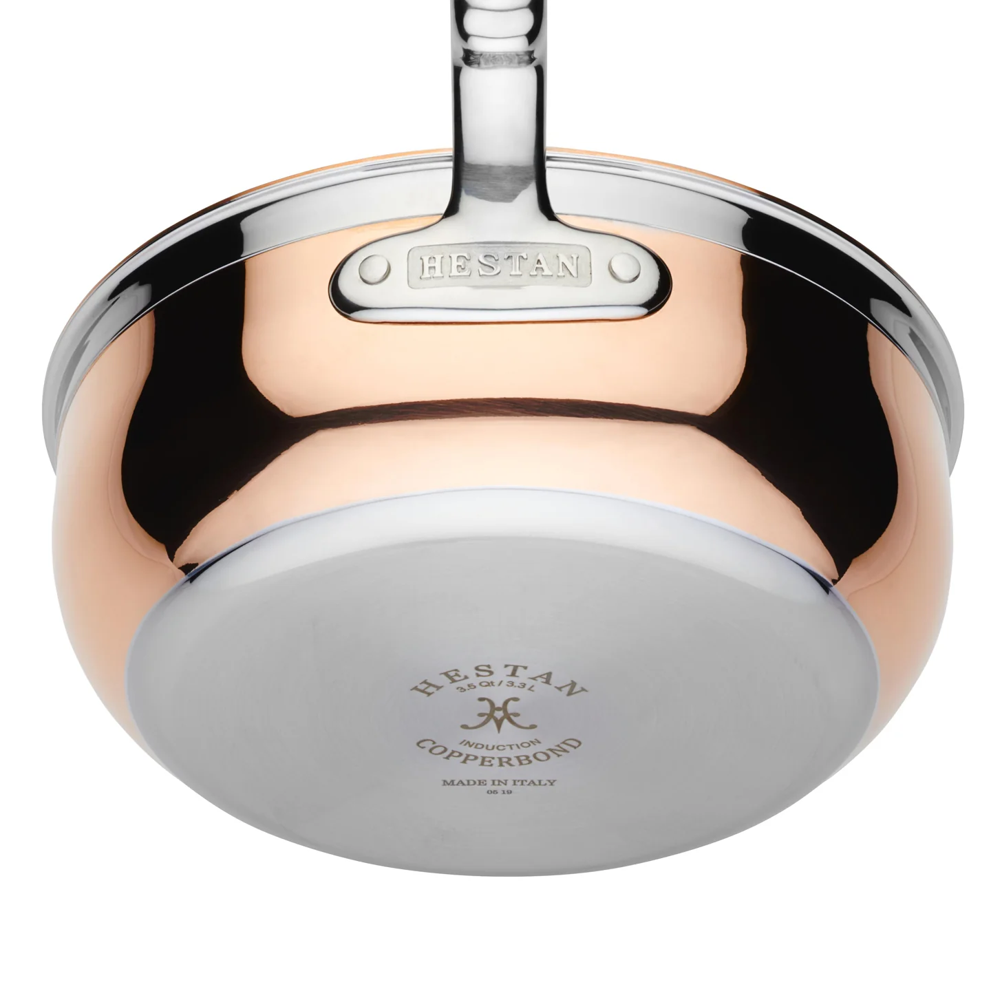 Hestan CopperBond Induction Copper Essential Pan with Lid - Image 4