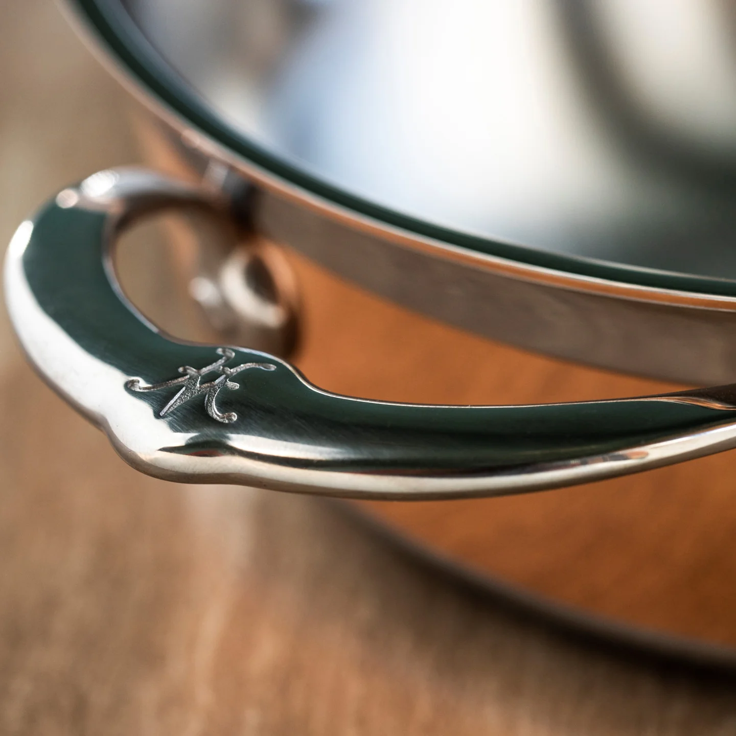 Hestan CopperBond Induction Copper Essential Pan with Lid - Image 5