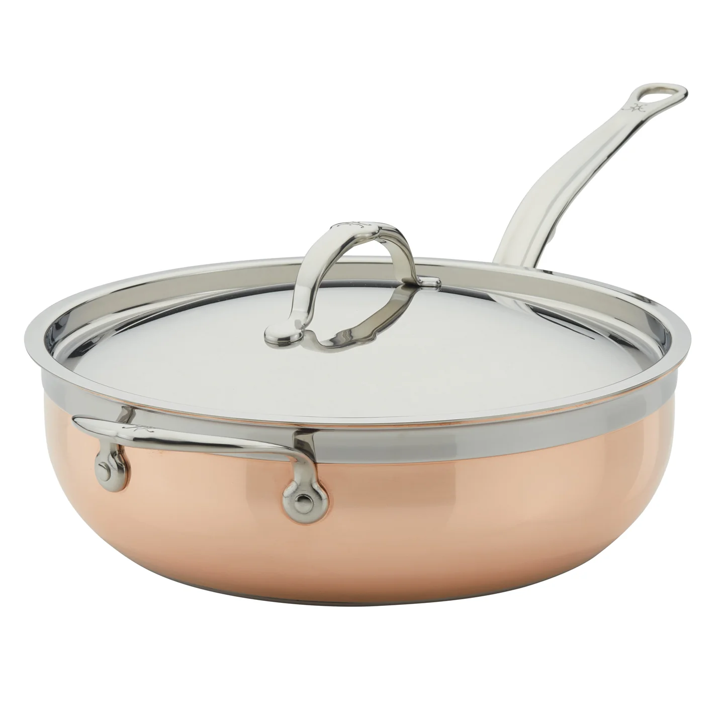 Hestan CopperBond Induction Copper Essential Pan with Lid - Image 9
