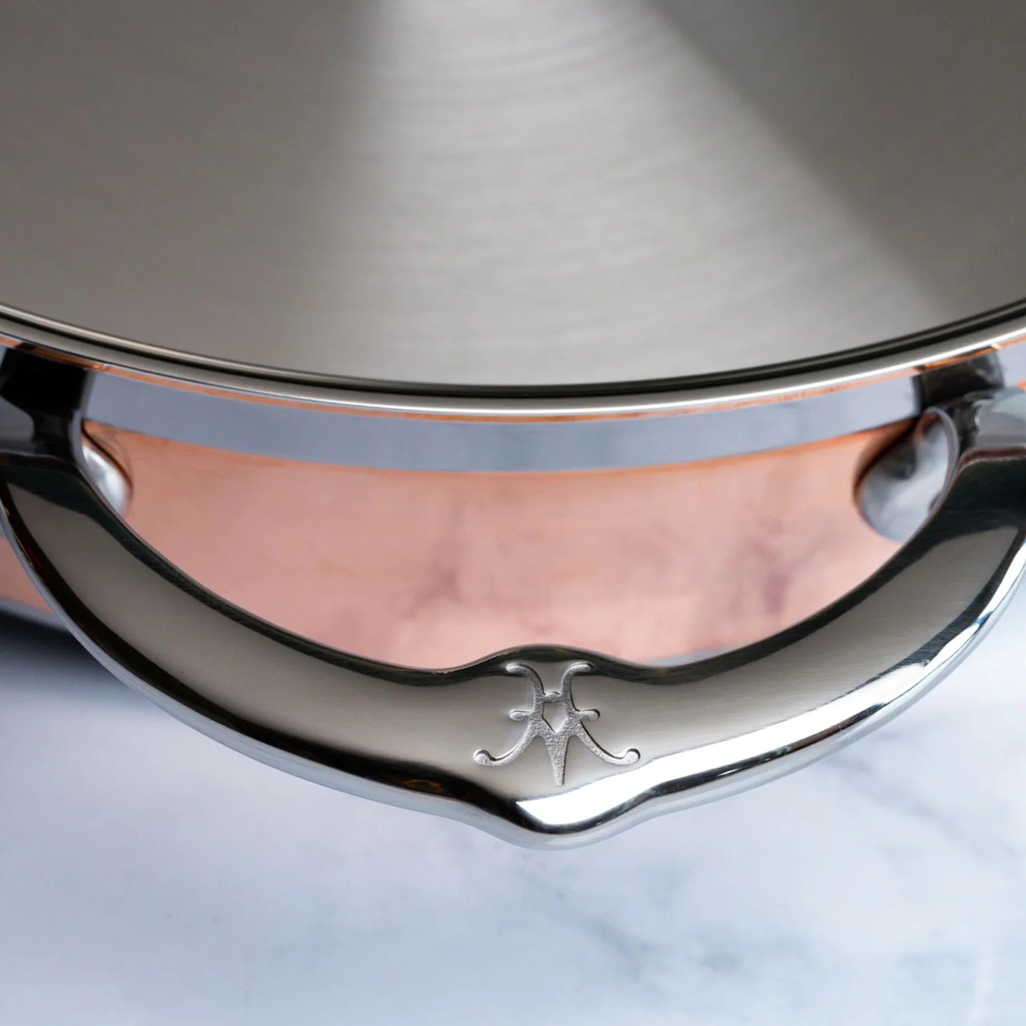 Hestan CopperBond Induction Copper Saute Pan with Lid - Image 6