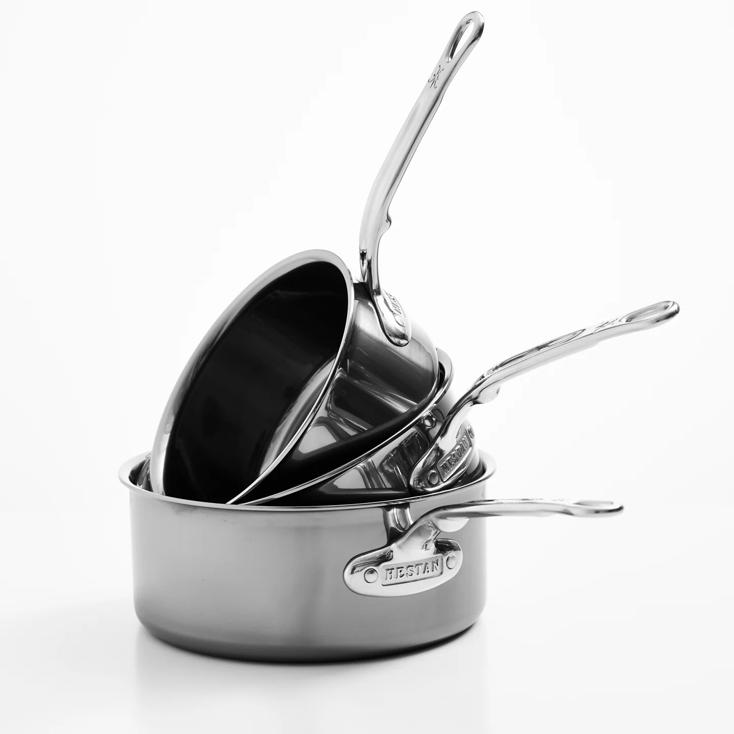 Hestan NanoBond Titanium Saucepan with Lid - Image 6