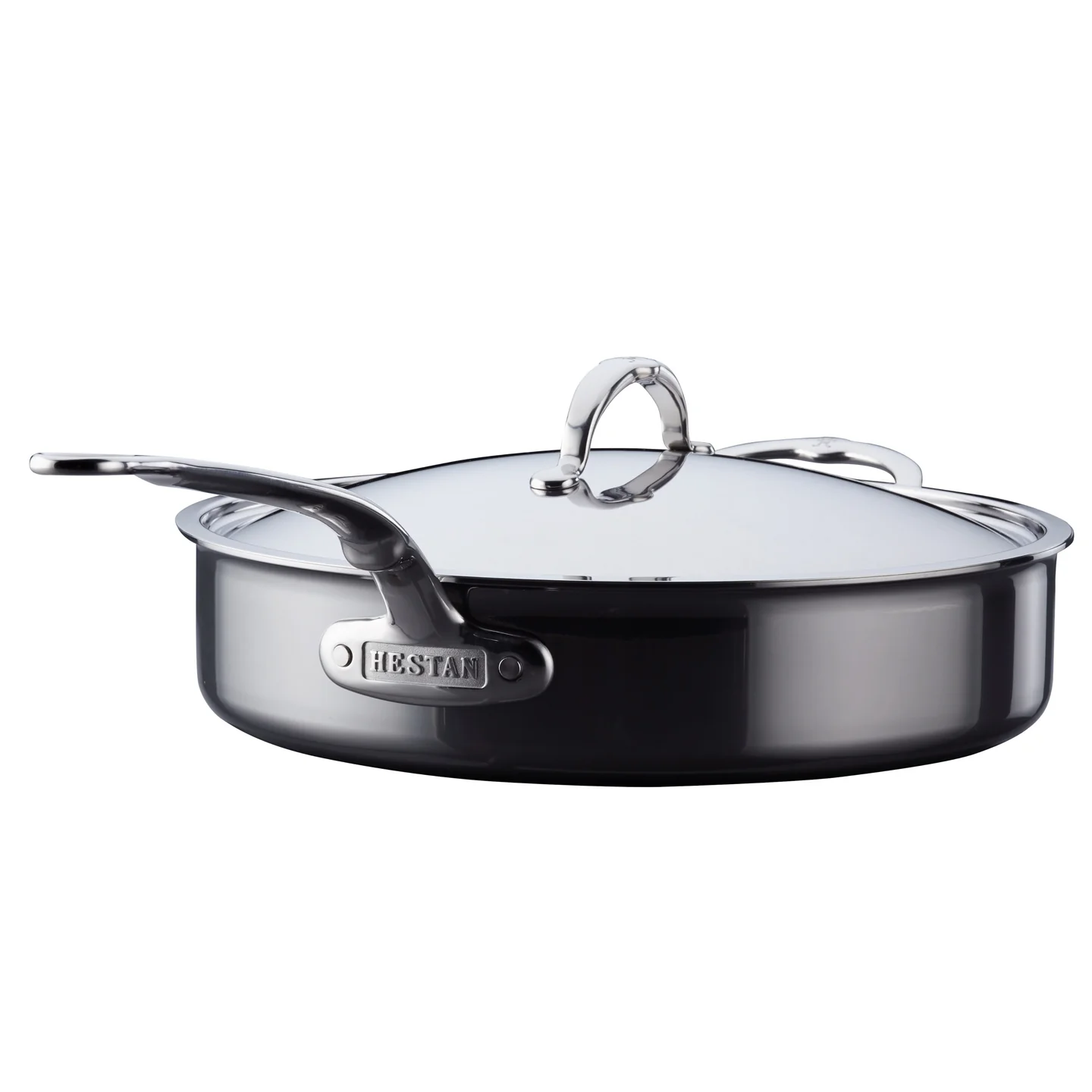 Hestan NanoBond Titanium Saute Pan with Lid - Image 3