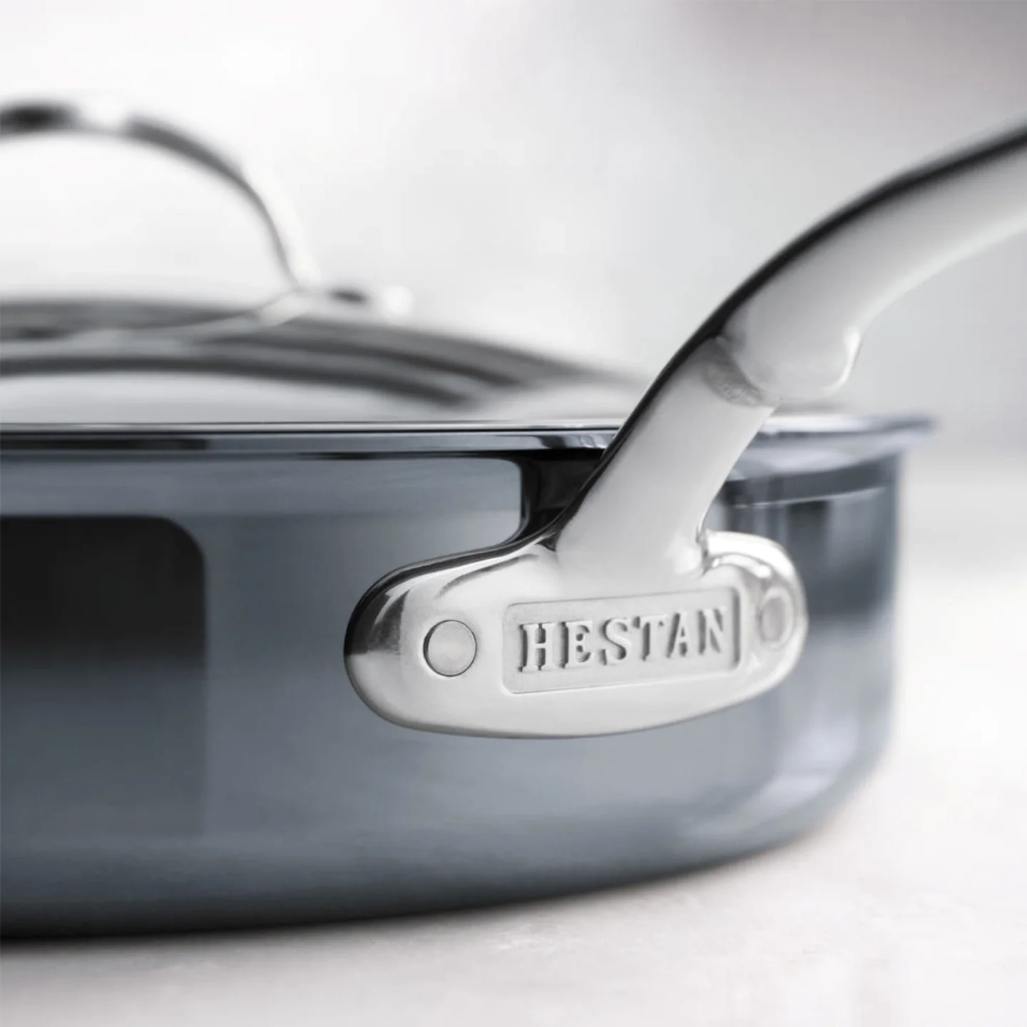Hestan NanoBond Titanium Saute Pan with Lid - Image 4