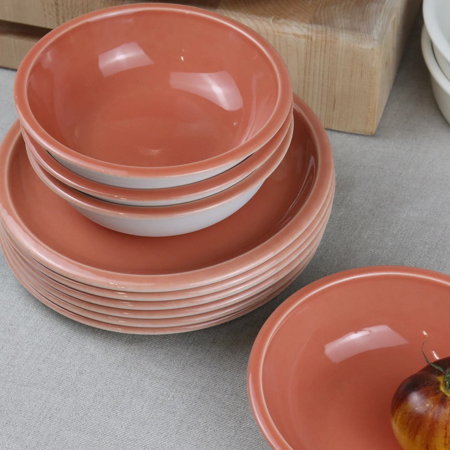 Jars Cantine 12 Piece Dinner Set / Terre Cuite - Image 5