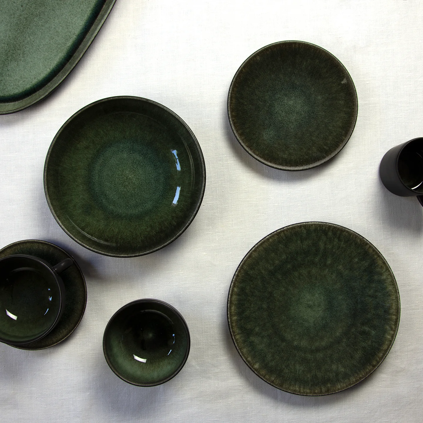Jars Tourron 16 Piece Dinner Set / Samoa/Black - Image 2