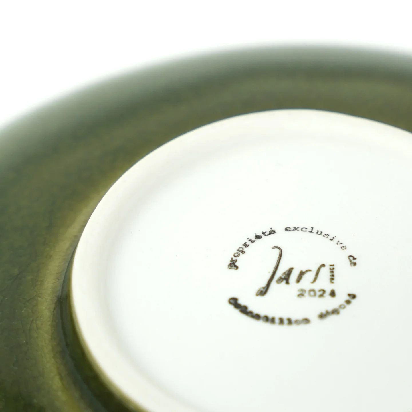 Jars Tourron Deep Serving Bowl / 23cm / Vert Olive - Image 3