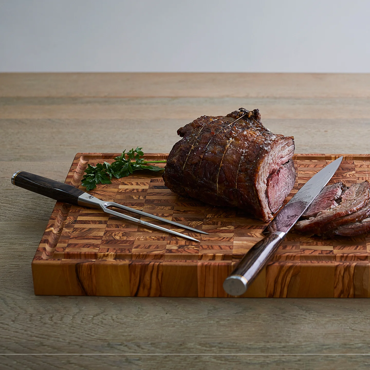 Kai Shun Classic Carving Knife / Fork Set - Image 3
