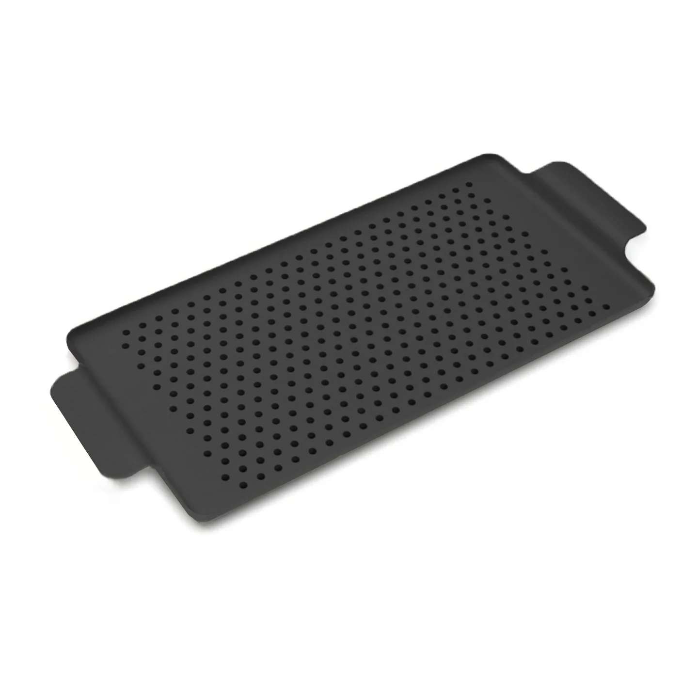 Kaymet Serving Tray Rectangle Black and Rubber - Image 3