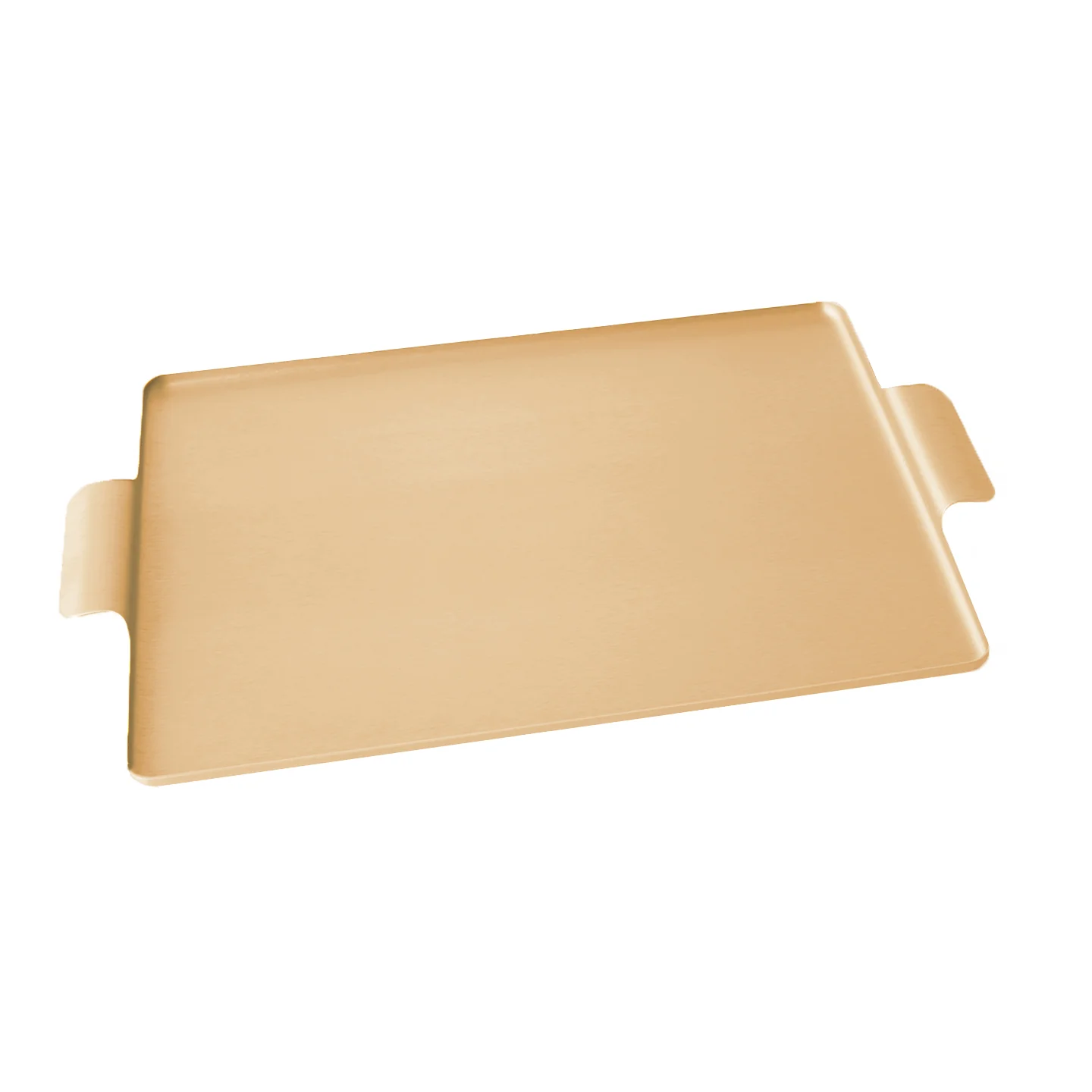 Kaymet Serving Tray Rectangle Gold - Image 2