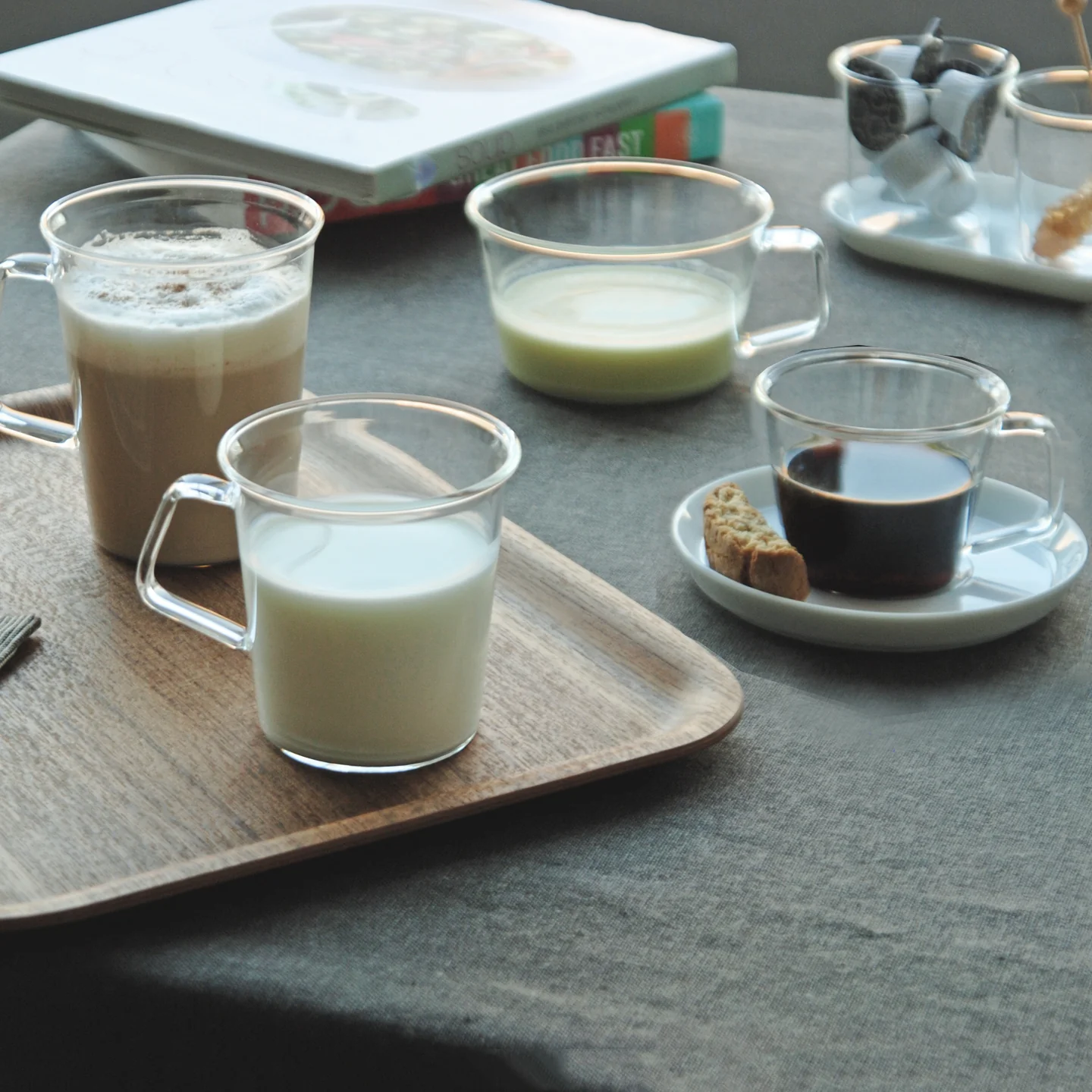 Kinto Cast Coffee Cup Glass - Image 4