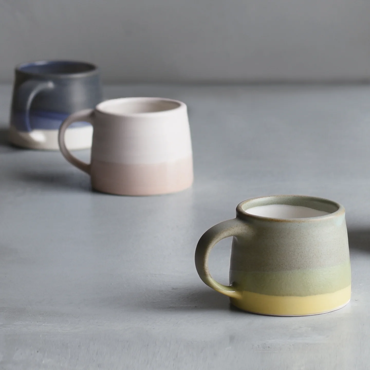 Kinto SCS Mug 110ml / Moss Green/Yellow - Image 2