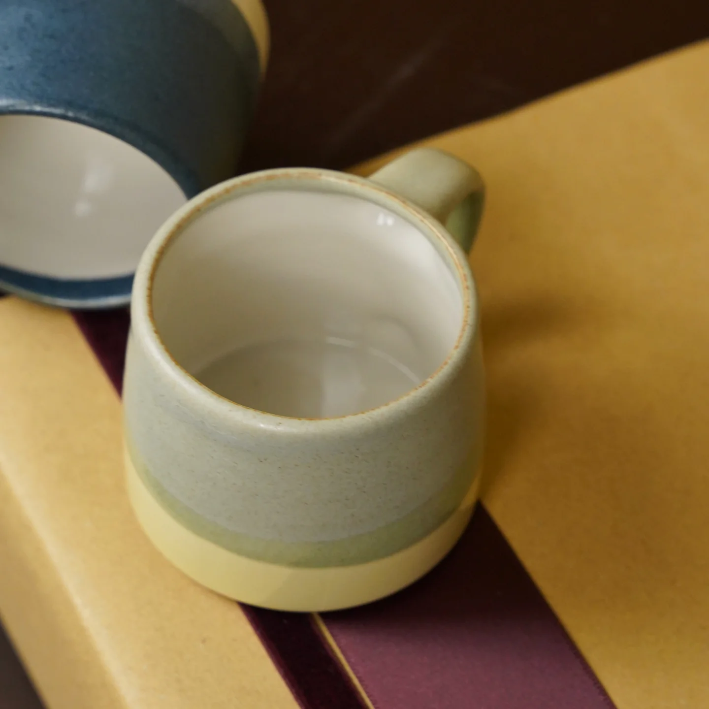 Kinto SCS Mug 110ml / Moss Green/Yellow - Image 4