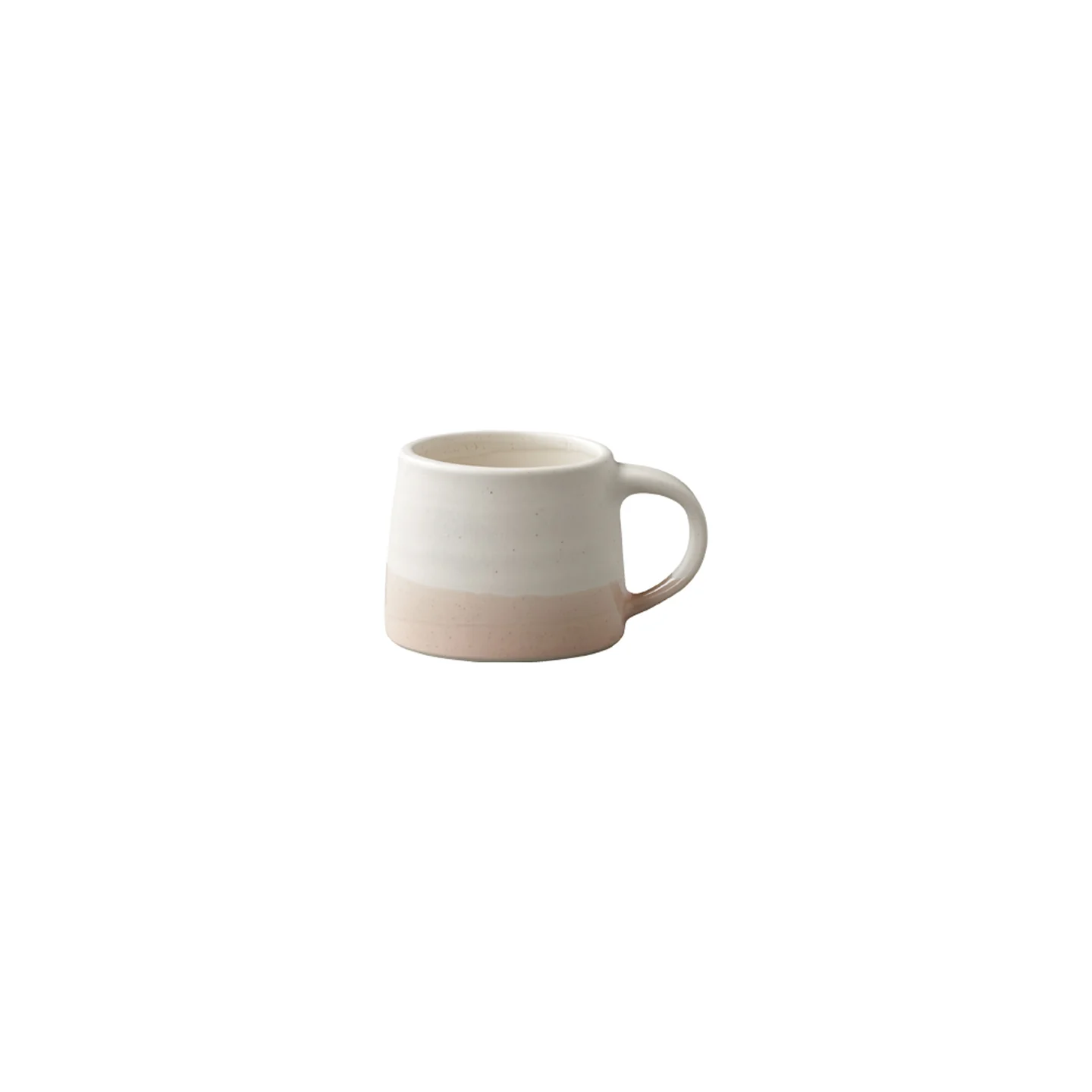 Kinto SCS Mug 110ml / White/Pink Beige