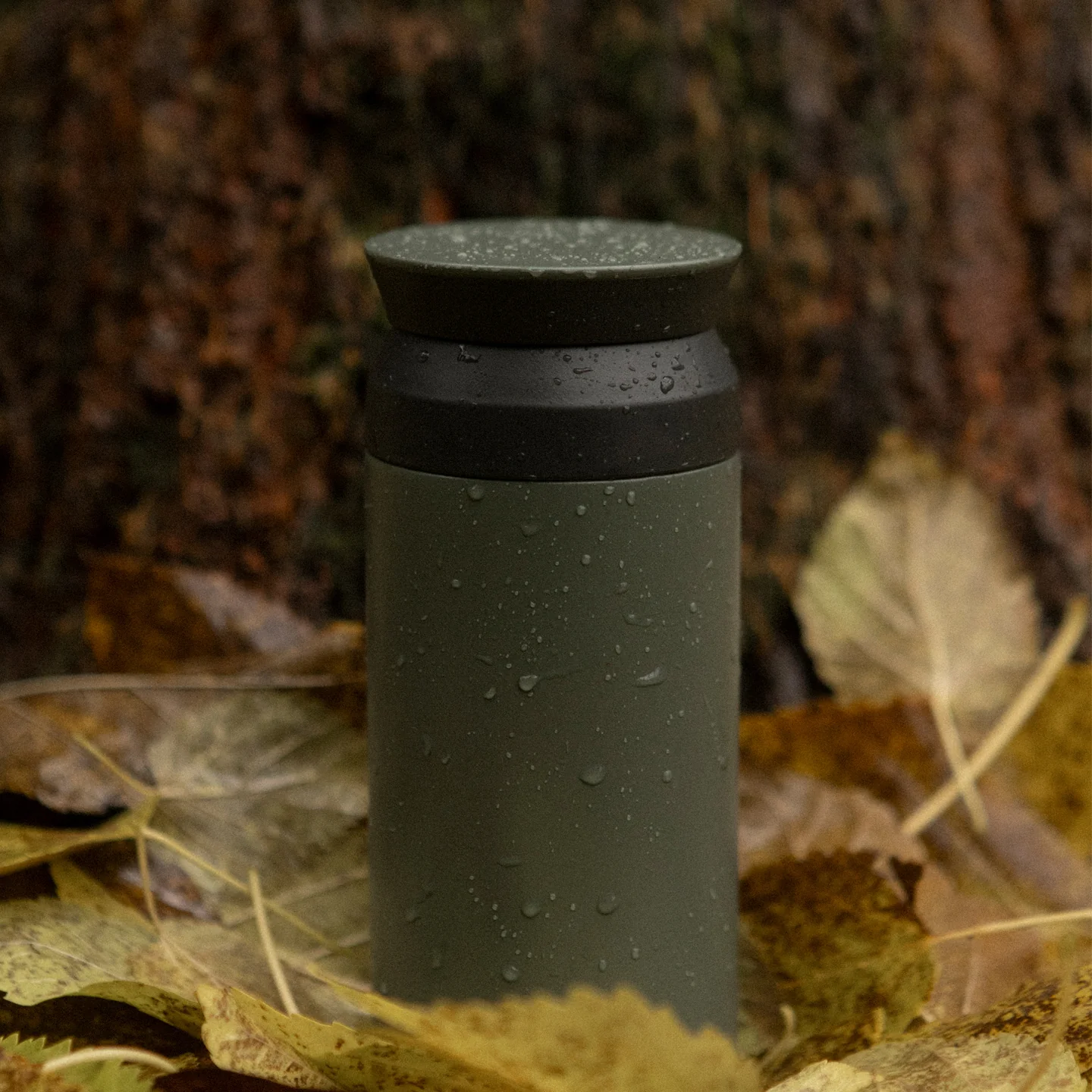 Kinto Travel Mug / 350ml / Ash Green - Image 2