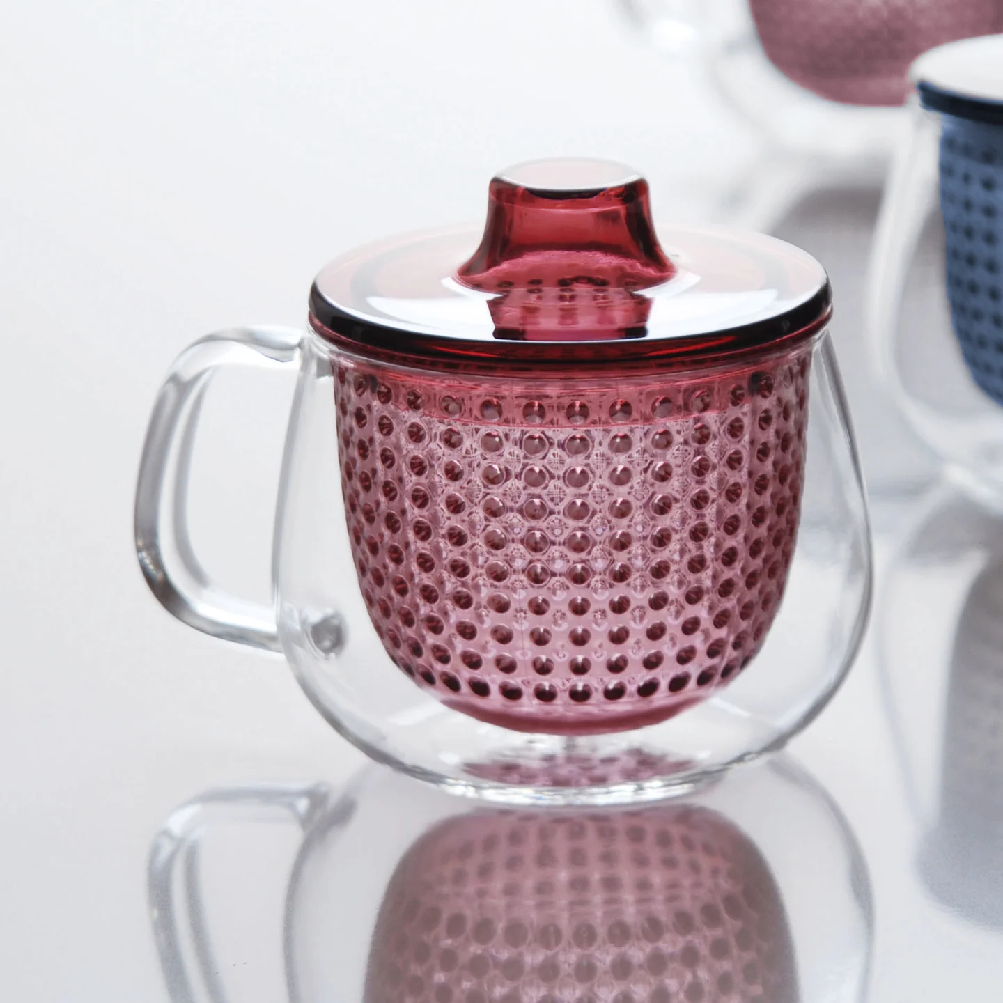 Kinto Unimug Teapot / Red - Image 3