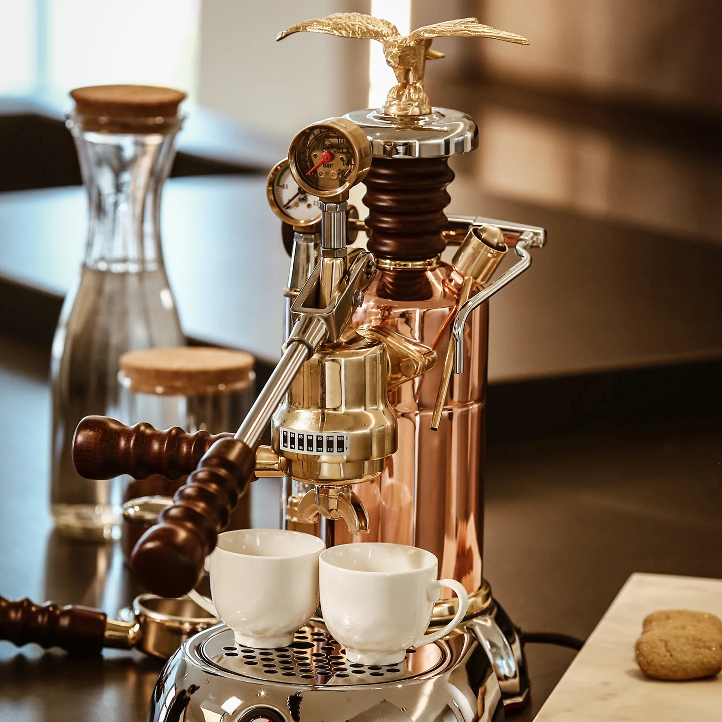 La Pavoni Esperto Edotto & La Pavoni Cilindro Prosumer Coffee Grinder - Image 2