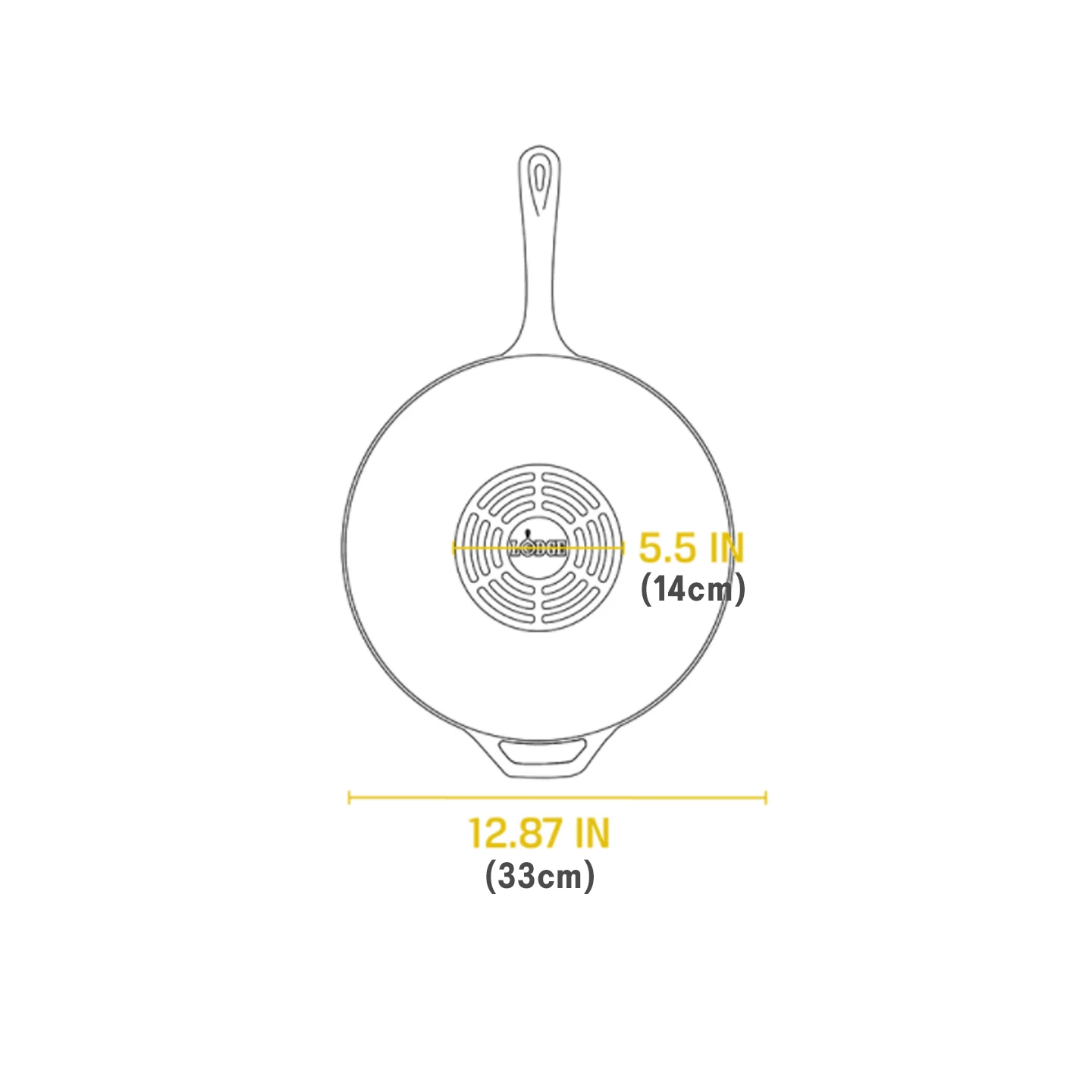 Lodge Chef Collection Chef Style Stir Fry / 30cm /12" - Image 8