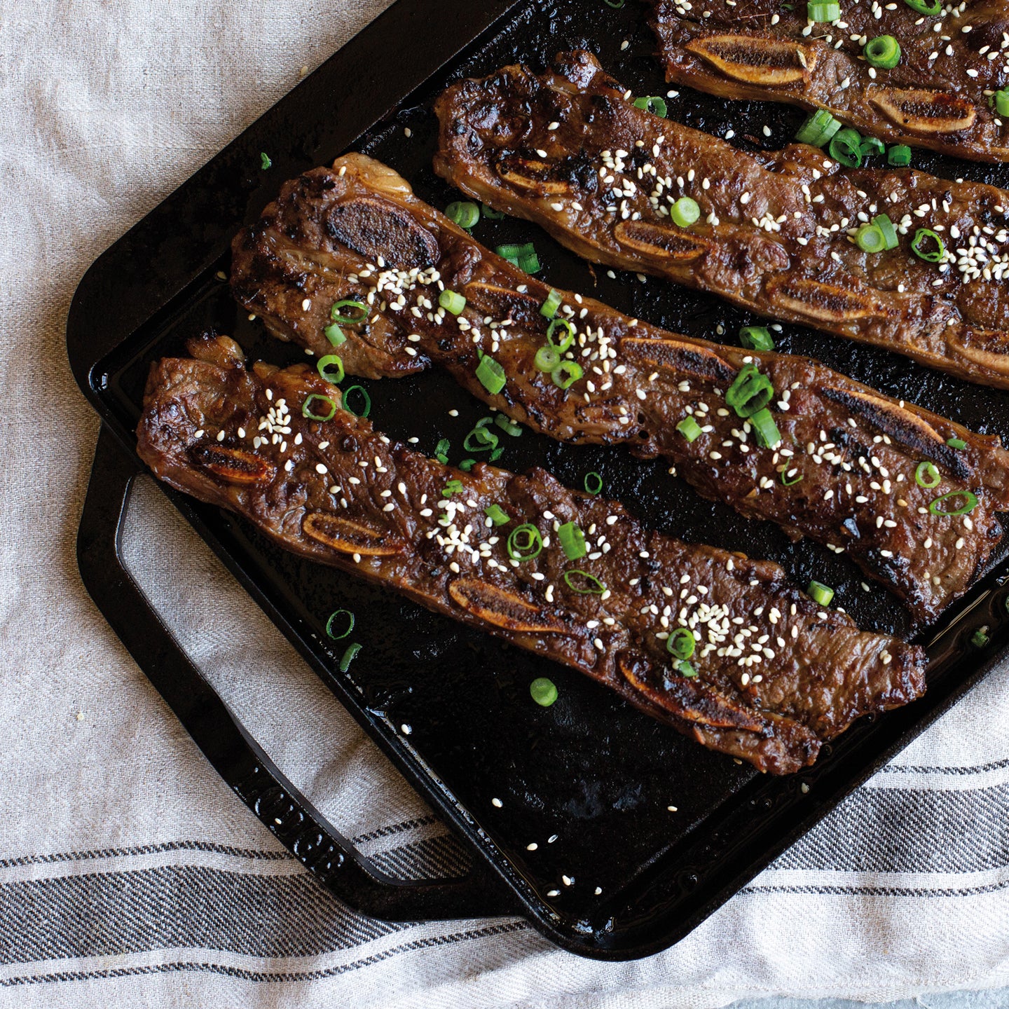 Lodge Chef Collection Reversible Griddle / 50x25cm / 19.5x10" - Image 8